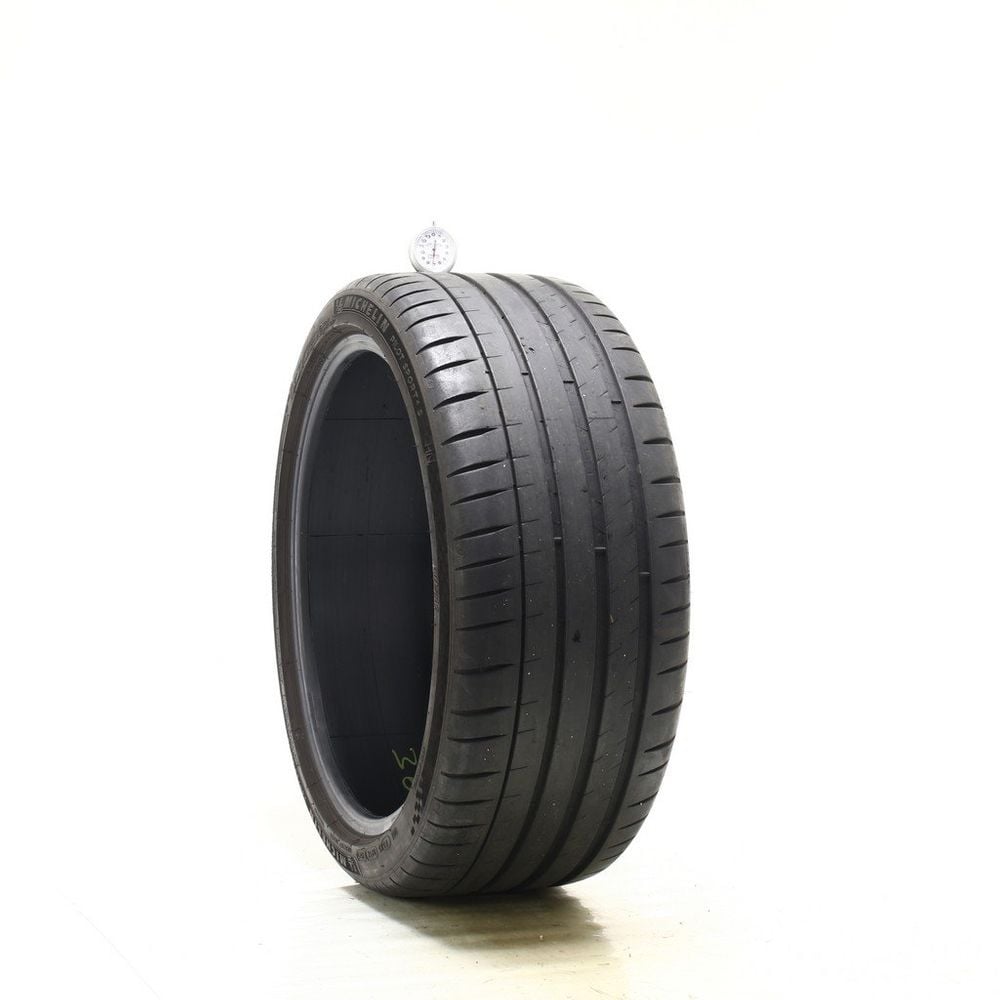 Set of (2) Used 245/35ZR19 Michelin Pilot Sport 4 S HN 93Y - 7/32 - Image 1