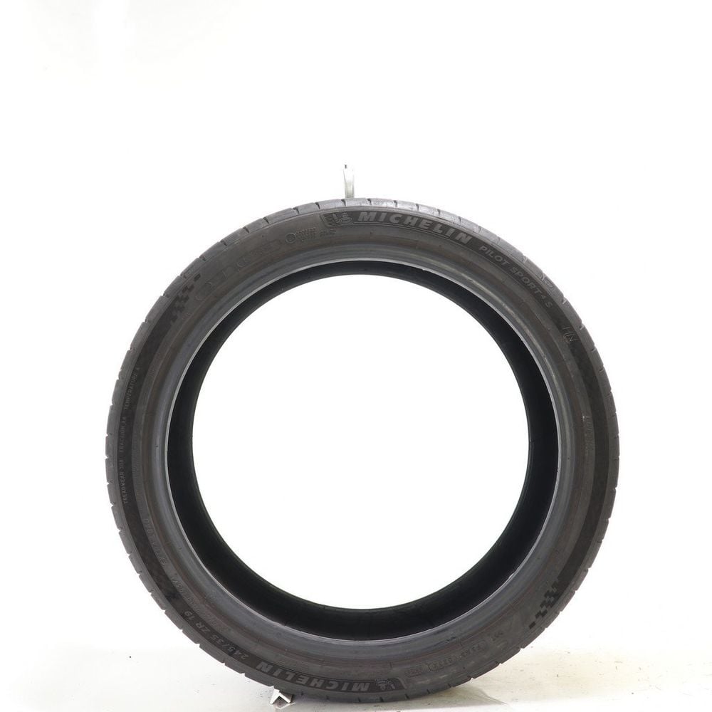 Set of (2) Used 245/35ZR19 Michelin Pilot Sport 4 S HN 93Y - 7/32 - Image 3