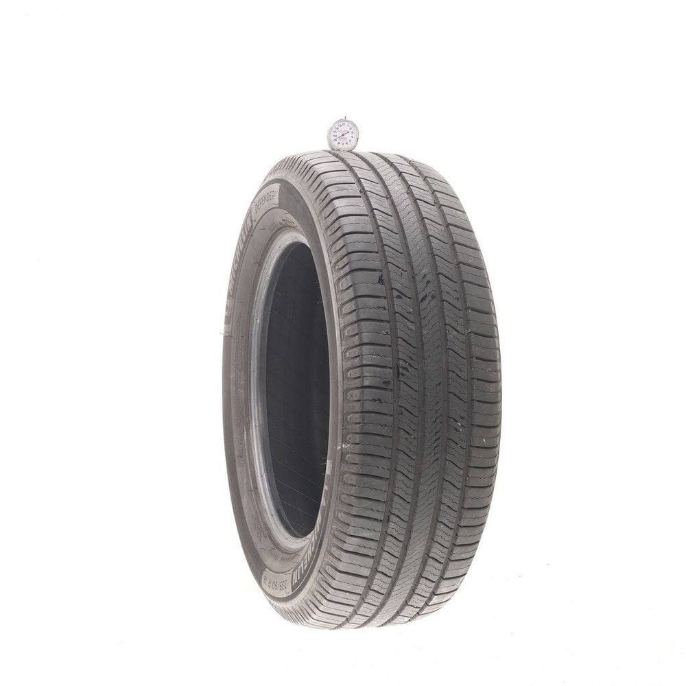 Set of (4) Used 235/60R18 Michelin Defender 2 107H - 9/32 - Image 1