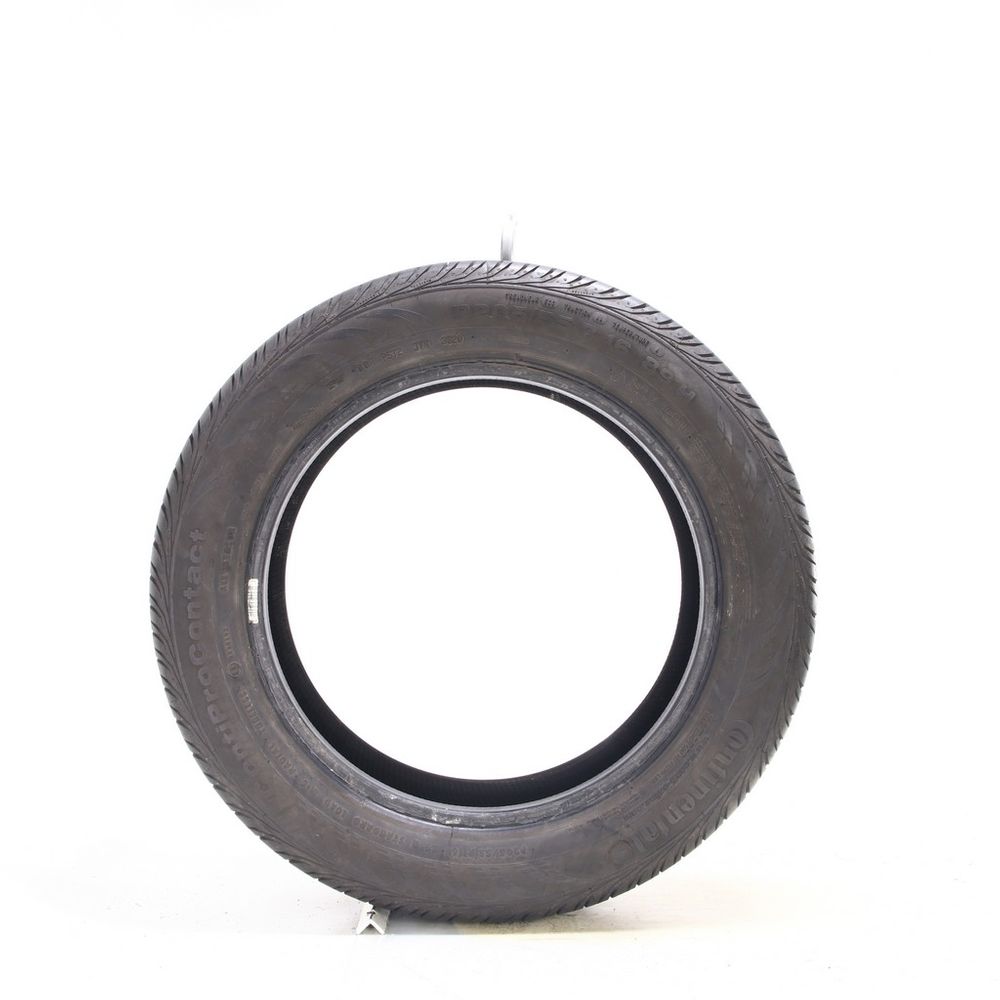 Set of (2) Used 205/55R16 Continental ContiProContact 89H - 7-8/32 - Image 3