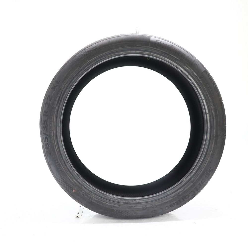 Set of (2) Used 285/35R22 Continental SportContact 6 TO ContiSilent 106Y - 8-9/32 - Image 6