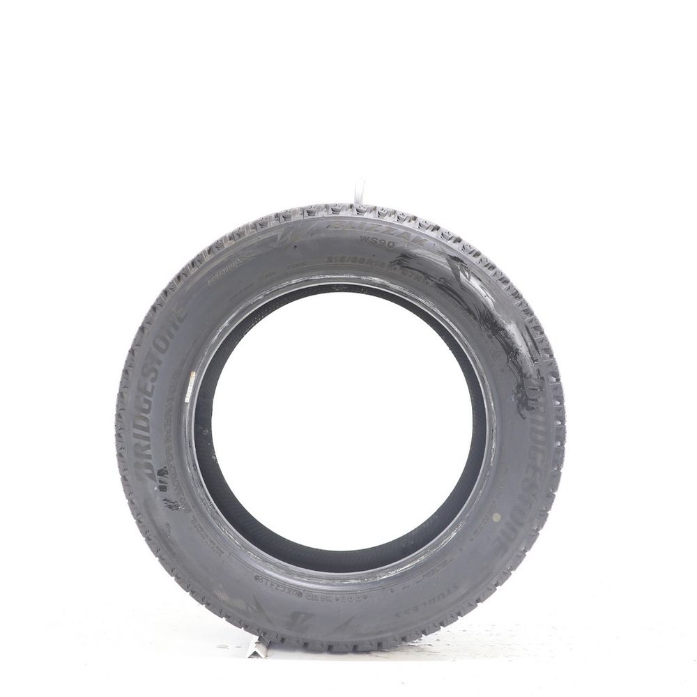 Set of (2) Used 215/55R16 Bridgestone Blizzak WS90 Studless 97H - 10-10.5/32 - Image 3