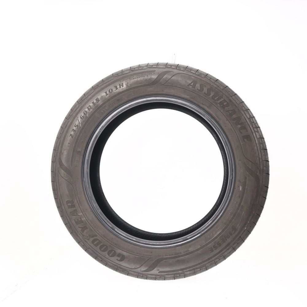 Set of (4) Used 235/60R18 Goodyear Assurance Finesse 103H - 6-6.5/32 - Image 3