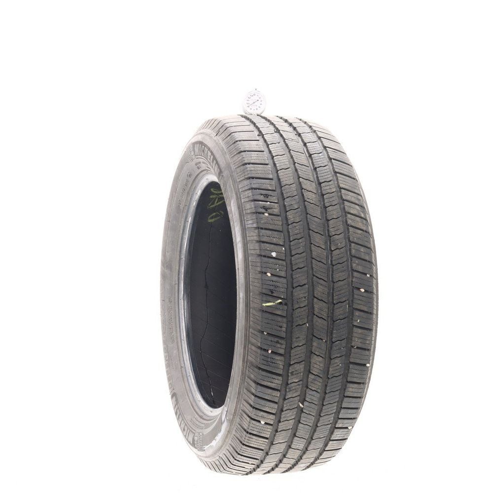 Set of (2) Used 255/55R18 Michelin Defender LTX M/S 109H - 9-9.5/32 - Image 1