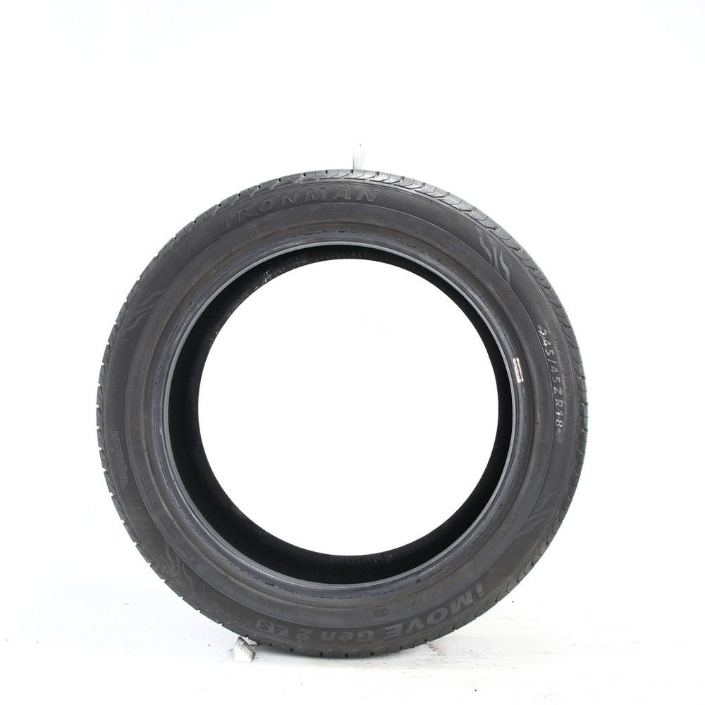 Set of (2) Used 245/45ZR18 Ironman IMove Gen 2 AS 100W - 7-7.5/32 - Image 3