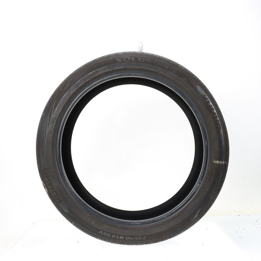 Set of (2) Used 235/40R19 Kumho Solus TA51a 96V - 6.5-8/32 - Image 3