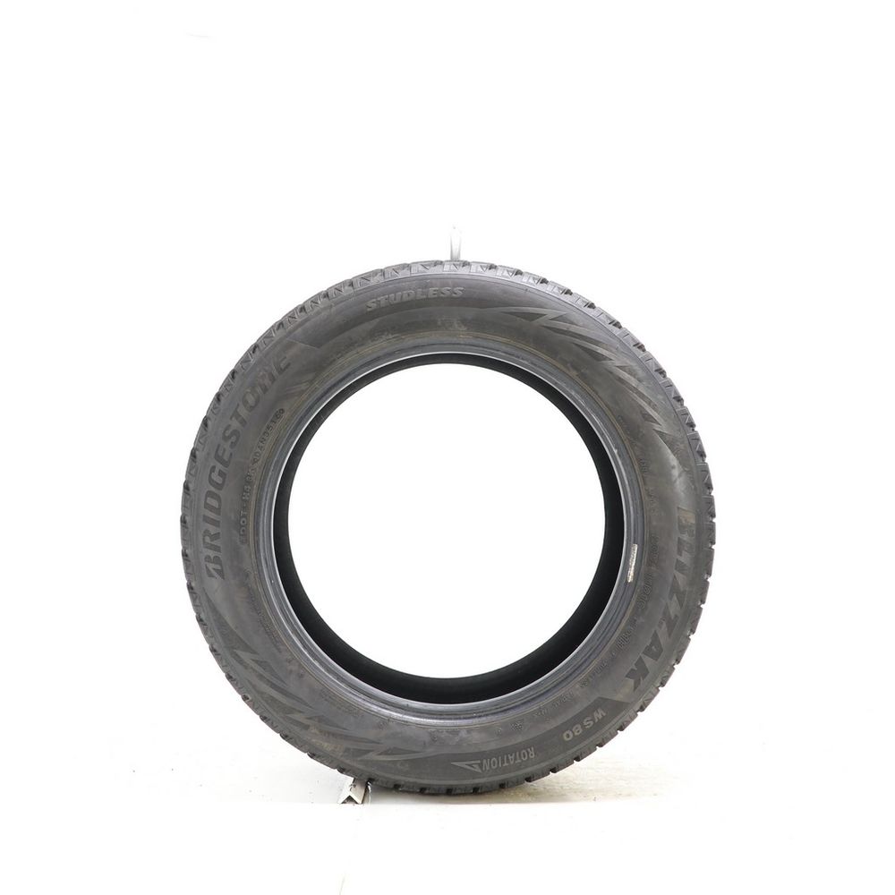 Set of (2) Used 205/55R16 Bridgestone Blizzak WS80 91H - 6.5-8/32 - Image 6