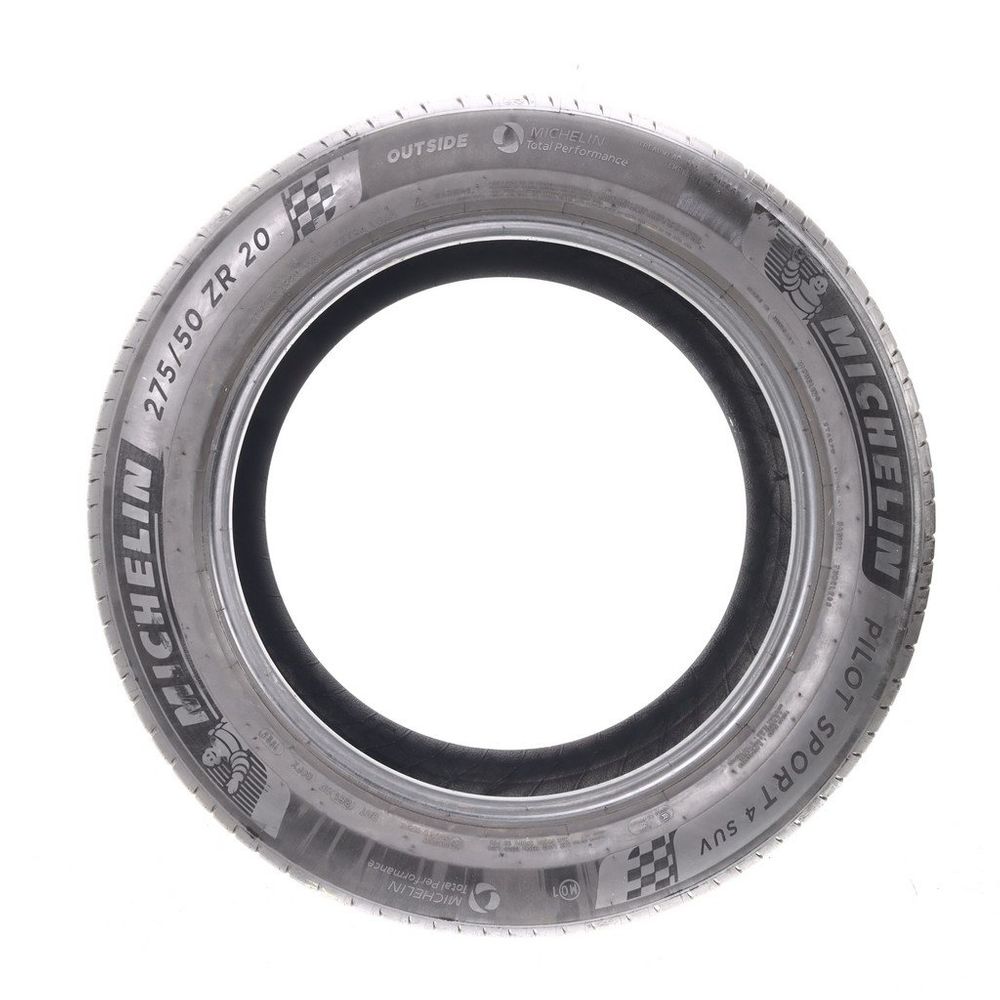 Set of (2) Used 275/50ZR20 Michelin Pilot Sport 4 SUV MO1 113Y - 5-6/32 - Image 3