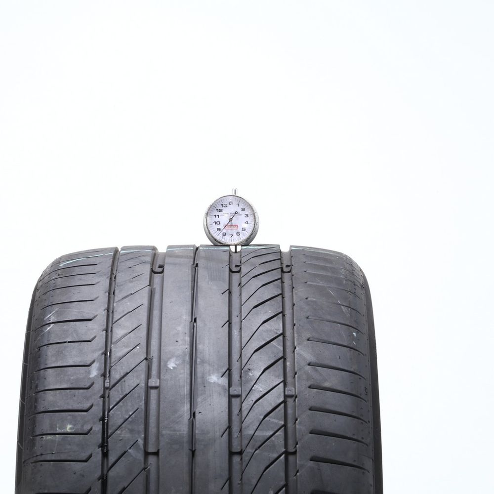 Set of (2) Used 295/35ZR20 Continental ContiSportContact 5P NO 105Y - 8.5/32 - Image 2