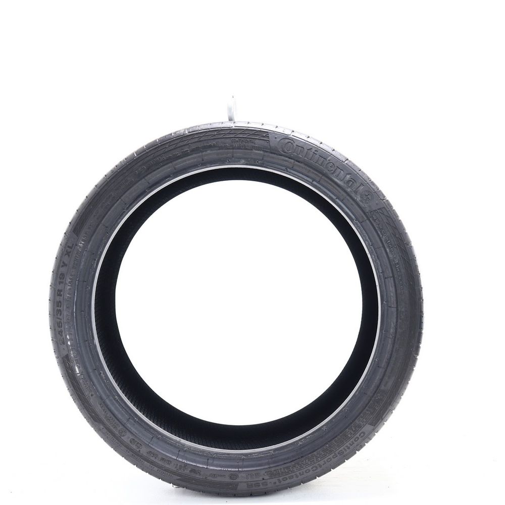 Set of (2) Used 245/35R19 Continental ContiSportContact 5 SSR MOE 93Y - 7.5-8/32 - Image 6