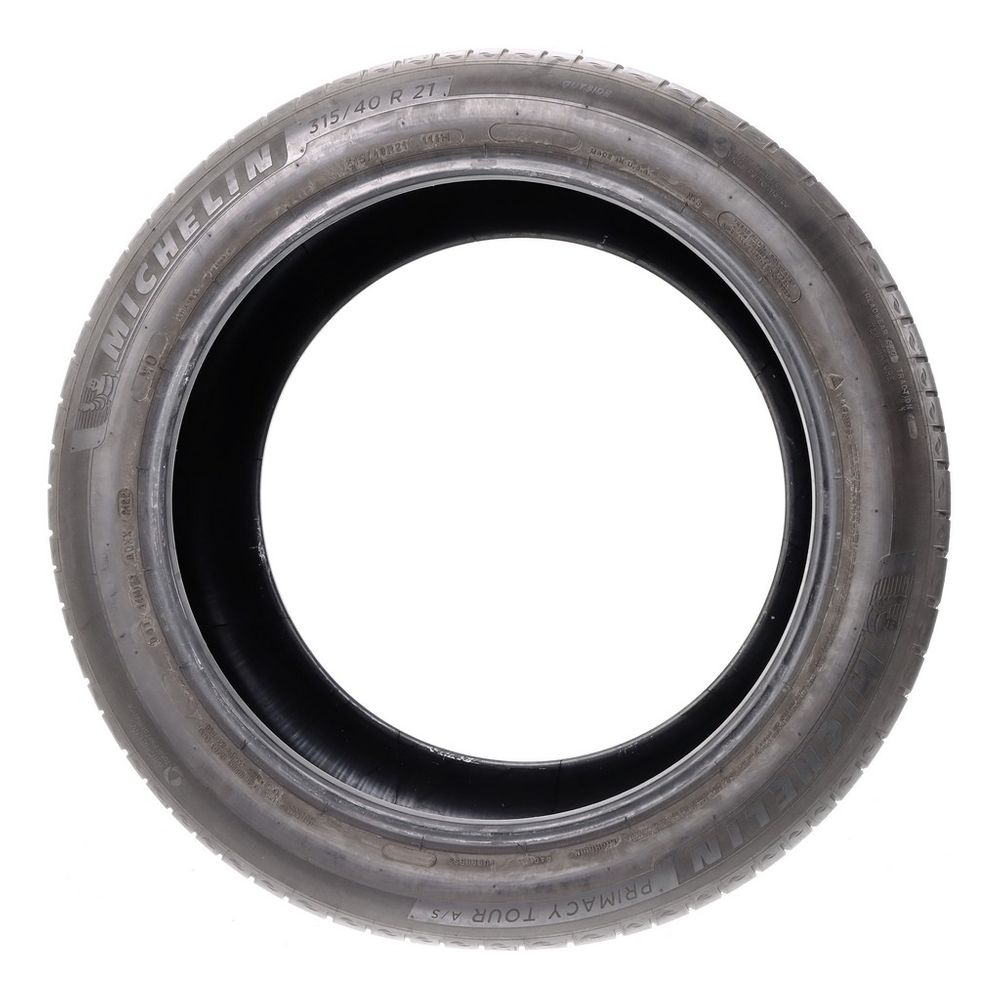 Set of (4) Used 315/40R21 Michelin Primacy Tour A/S MO 111H - 5.5-7/32 - Image 3