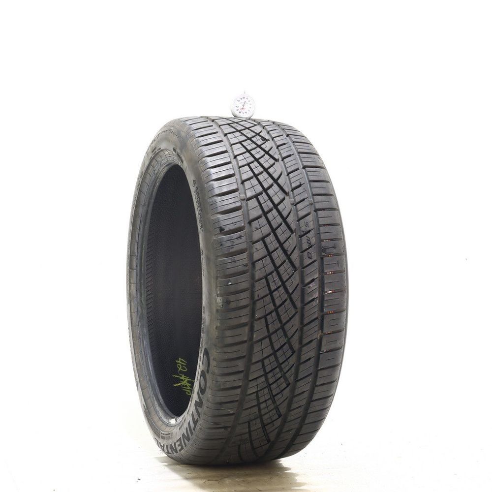 Set of (2) Used 255/40ZR20 Continental ExtremeContact DWS06 Plus 101Y - 7.5-8/32 - Image 1