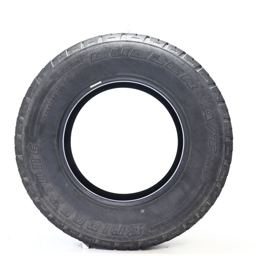 Set of (2) Used LT 265/70R17 Bridgestone Dueler A/T RH-S 112/109Q C - 7-7.5/32 - Image 3
