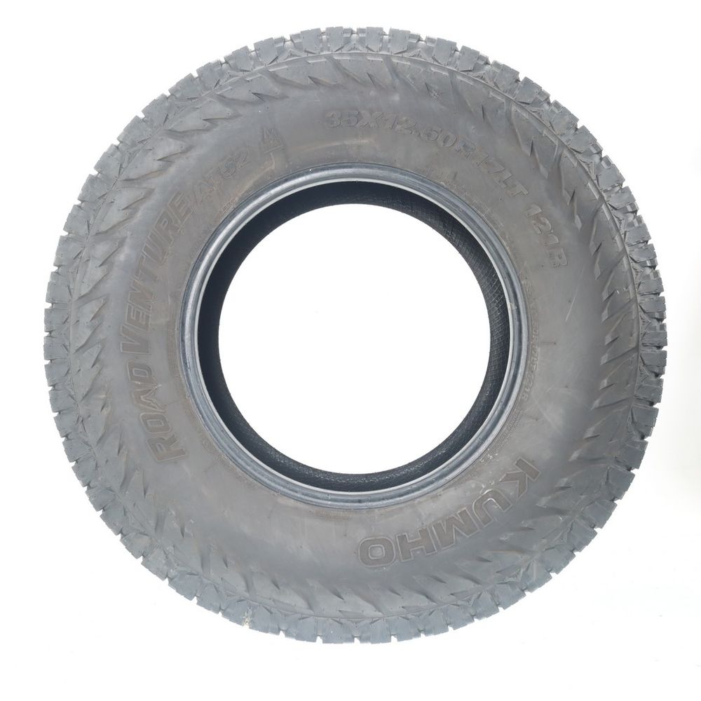 Used LT 35X12.5R17 Kumho Road Venture AT52 121R E - 9/32 - Image 3