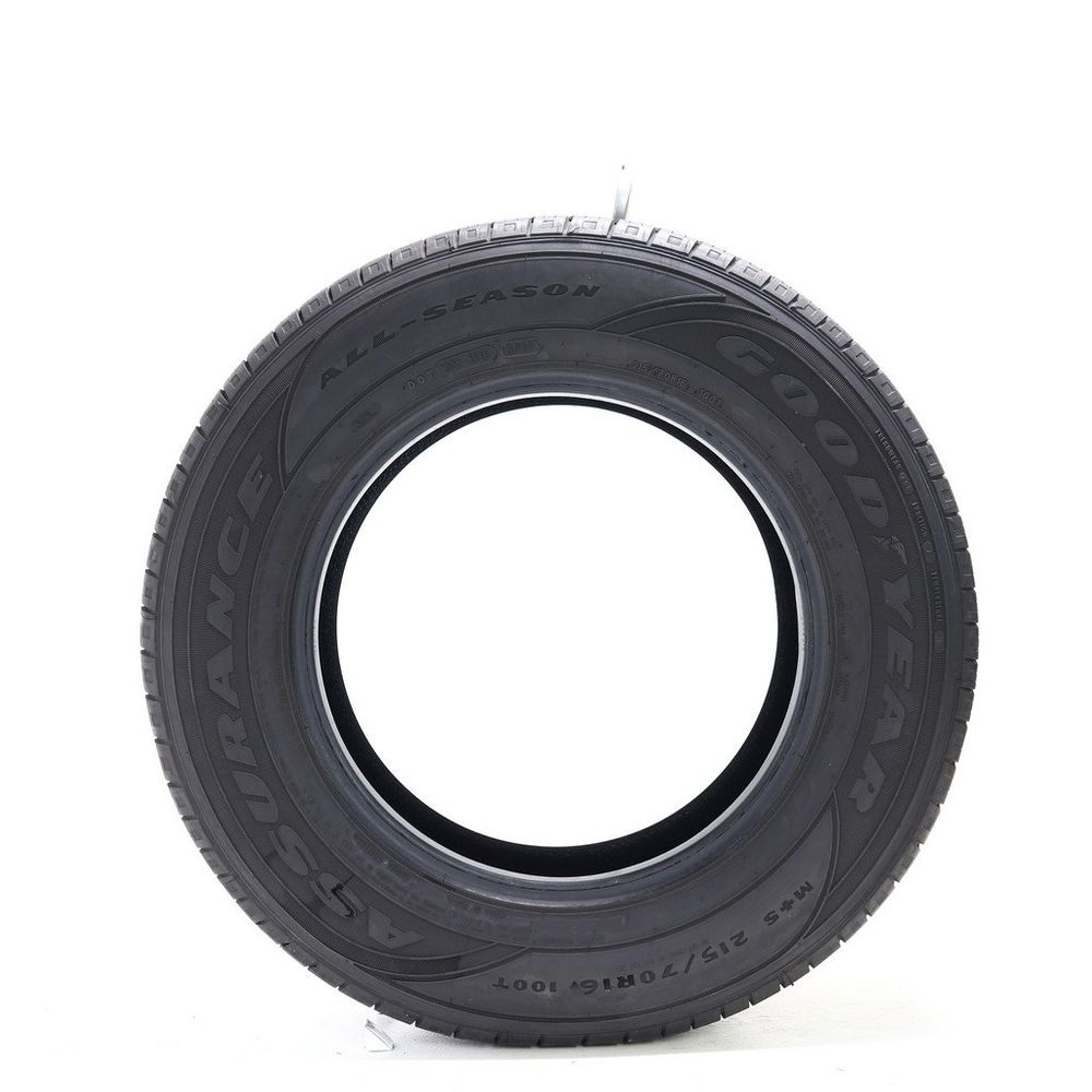 Set of (2) Used 215/70R16 Goodyear Assurance All-Season 100T - 5.5-7/32 - Image 6