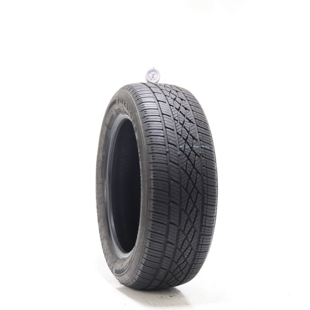 Set of (2) Used 235/55R18 Firestone Firehawk AS V2 100V - 7.5-8/32 - Image 1
