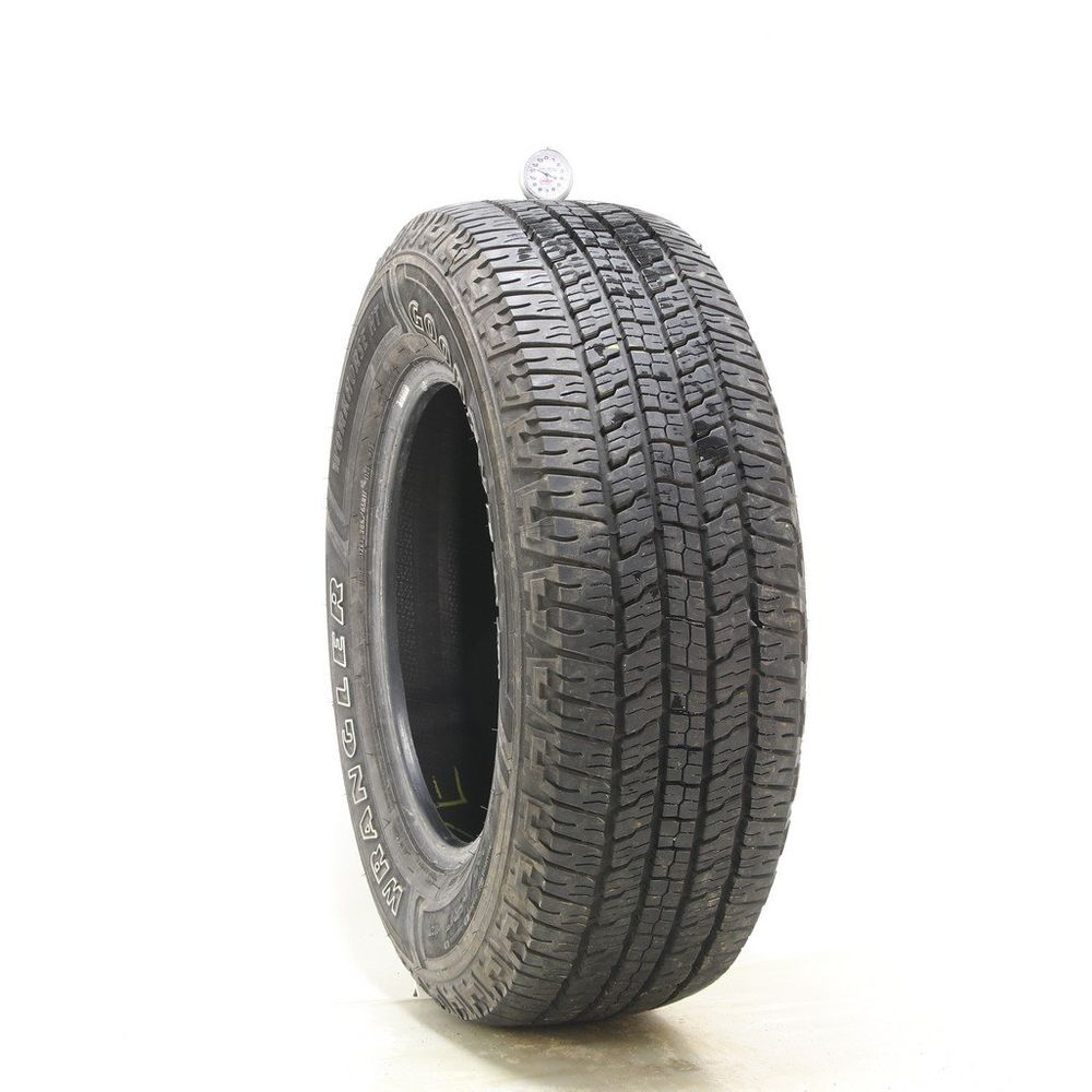 Set of (2) Used 265/65R17 Goodyear Wrangler Workhorse HT 112T - 11-12/32 - Image 1