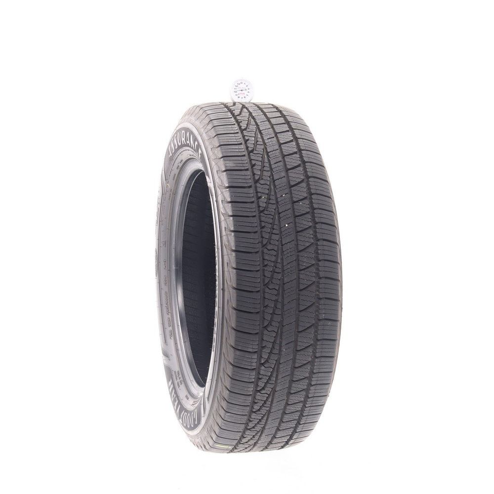Set of (4) Used 225/60R17 Goodyear Assurance WeatherReady 99H - 10/32 - Image 1