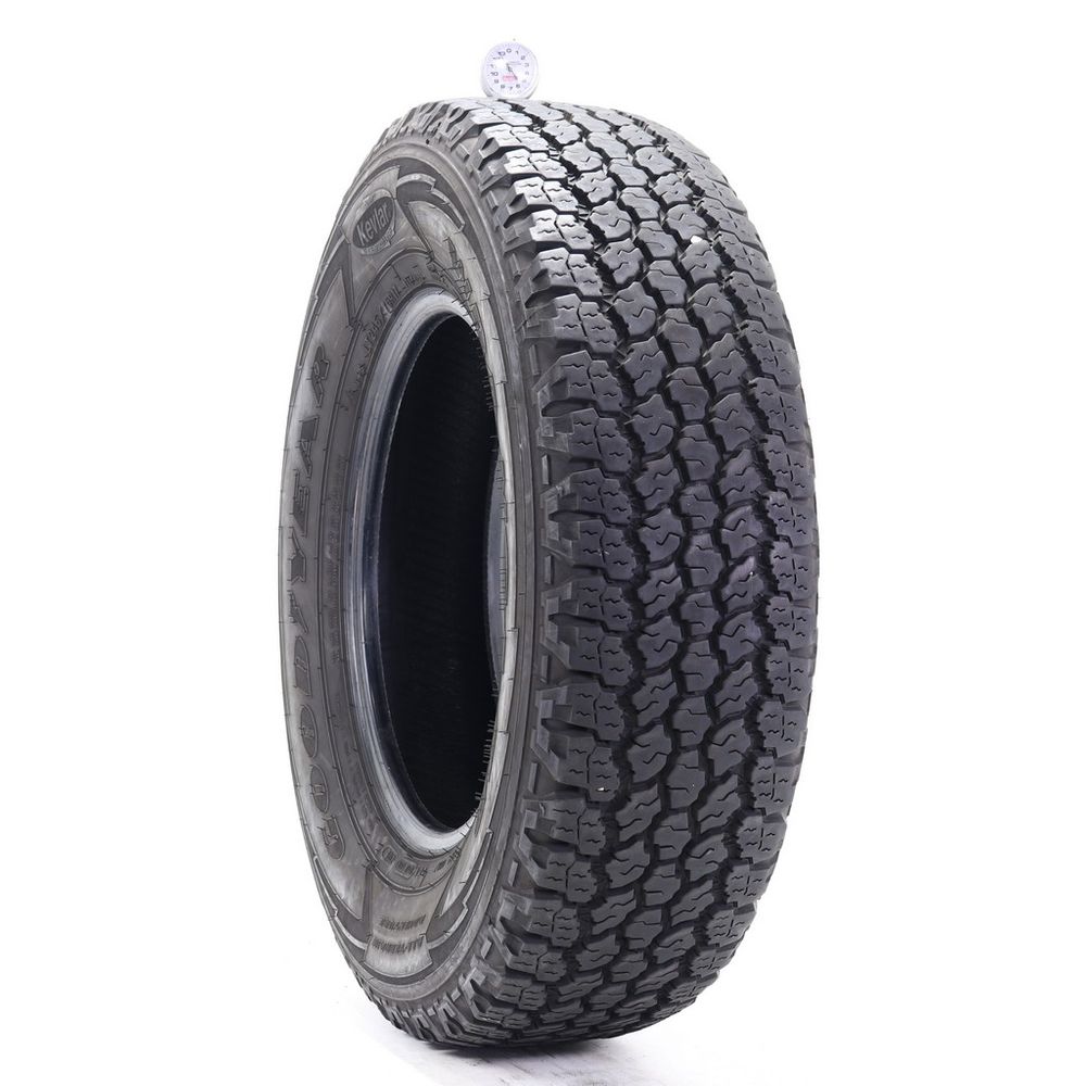 Used LT 245/75R17 Goodyear Wrangler All-Terrain Adventure Kevlar 121/118S E - 12.5/32 - Image 1