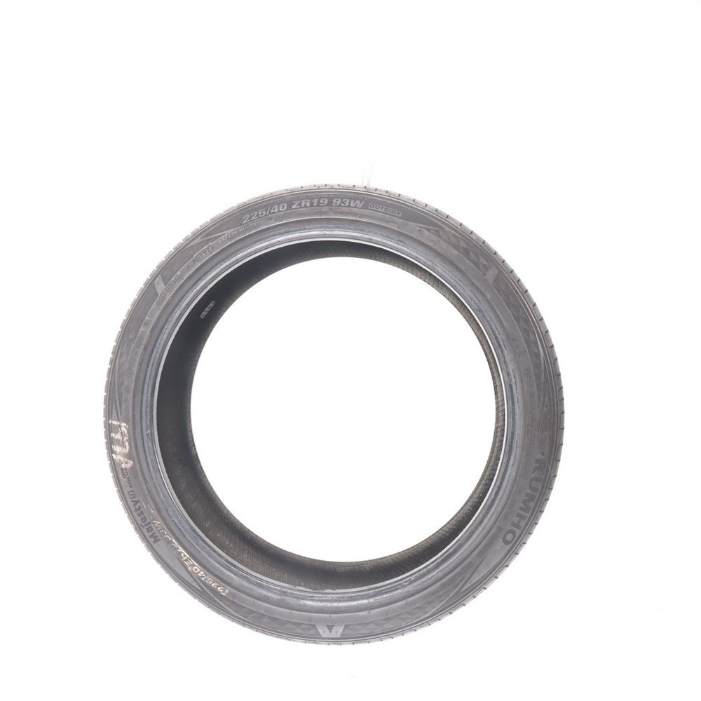 Used 225/40ZR19 Kumho Majesty 9 Solus TA91 93W - 7.5/32 - Image 3