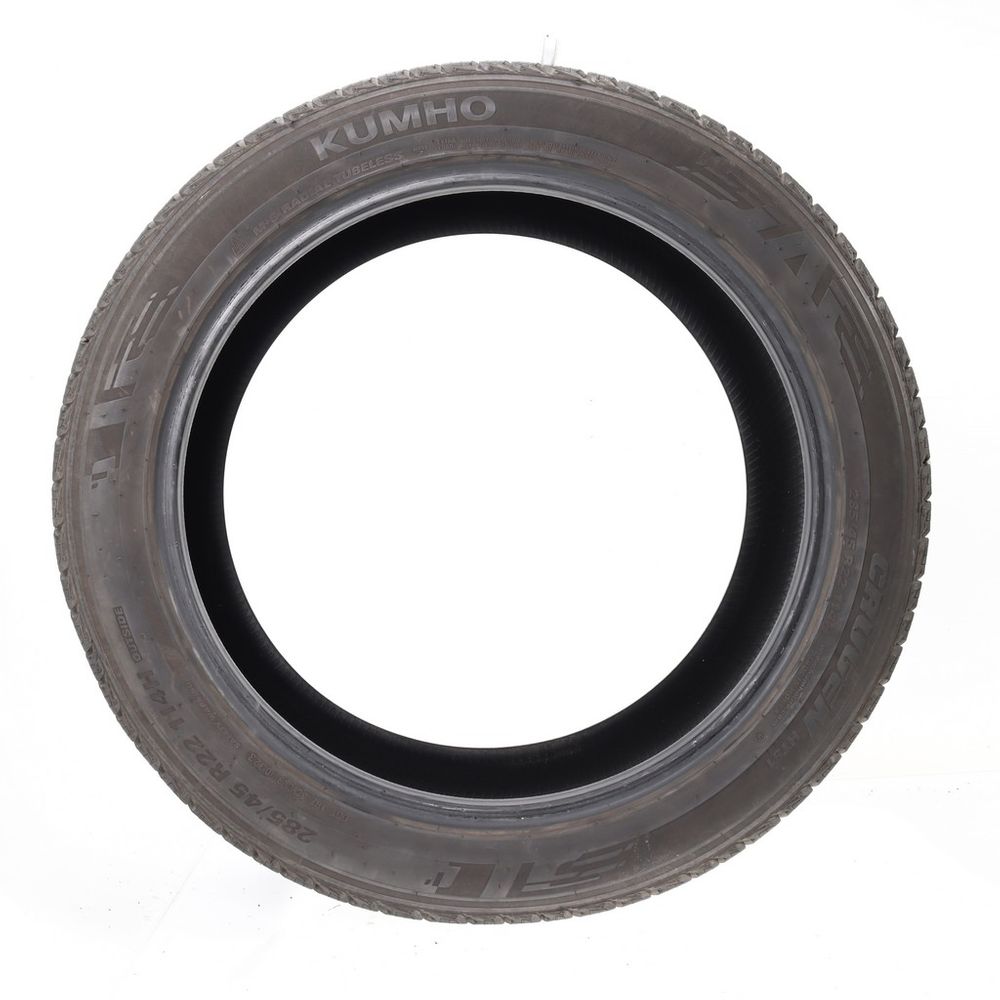 Set of (2) Used 285/45R22 Kumho Crugen HT51 114H - 8.5-10/32 - Image 3