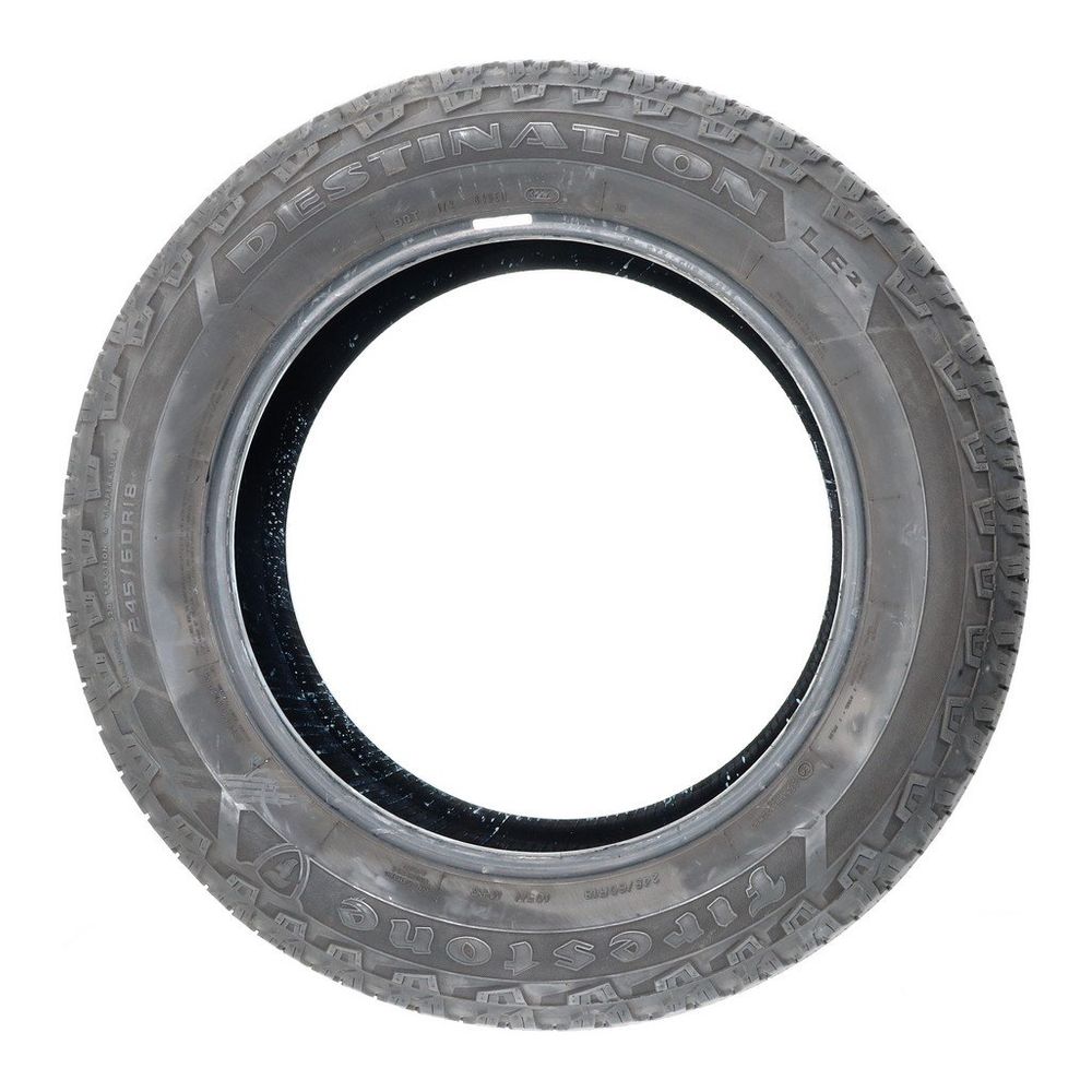 Set of (4) Used 245/60R18 Firestone Destination LE2 105H - 5.5-7/32 - Image 6