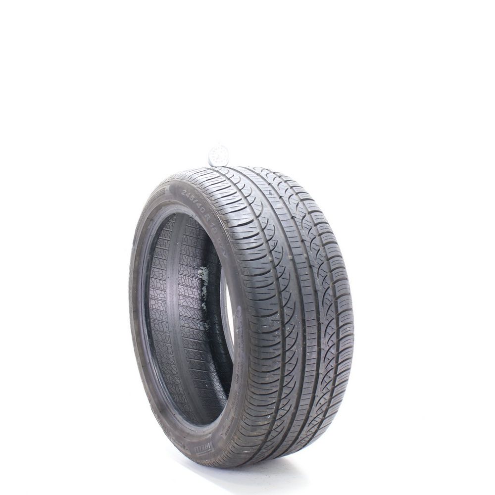 Set of (2) Used 245/40R18 Pirelli P Zero Nero MO 97V - 8-8.5/32 - Image 1