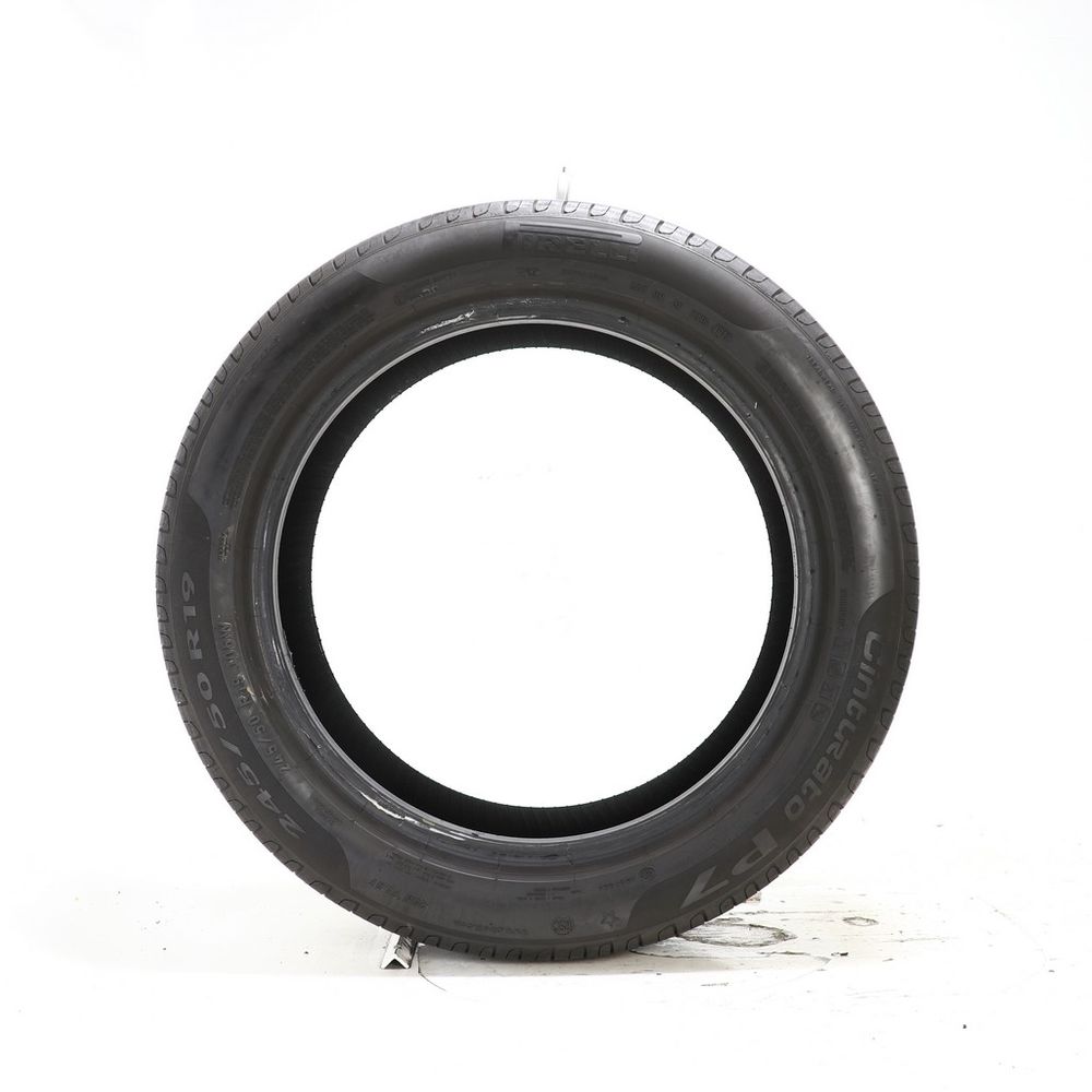 Set of (2) Used 245/50R19 Pirelli Cinturato P7 Run Flat 105W - 4.5-5/32 - Image 6