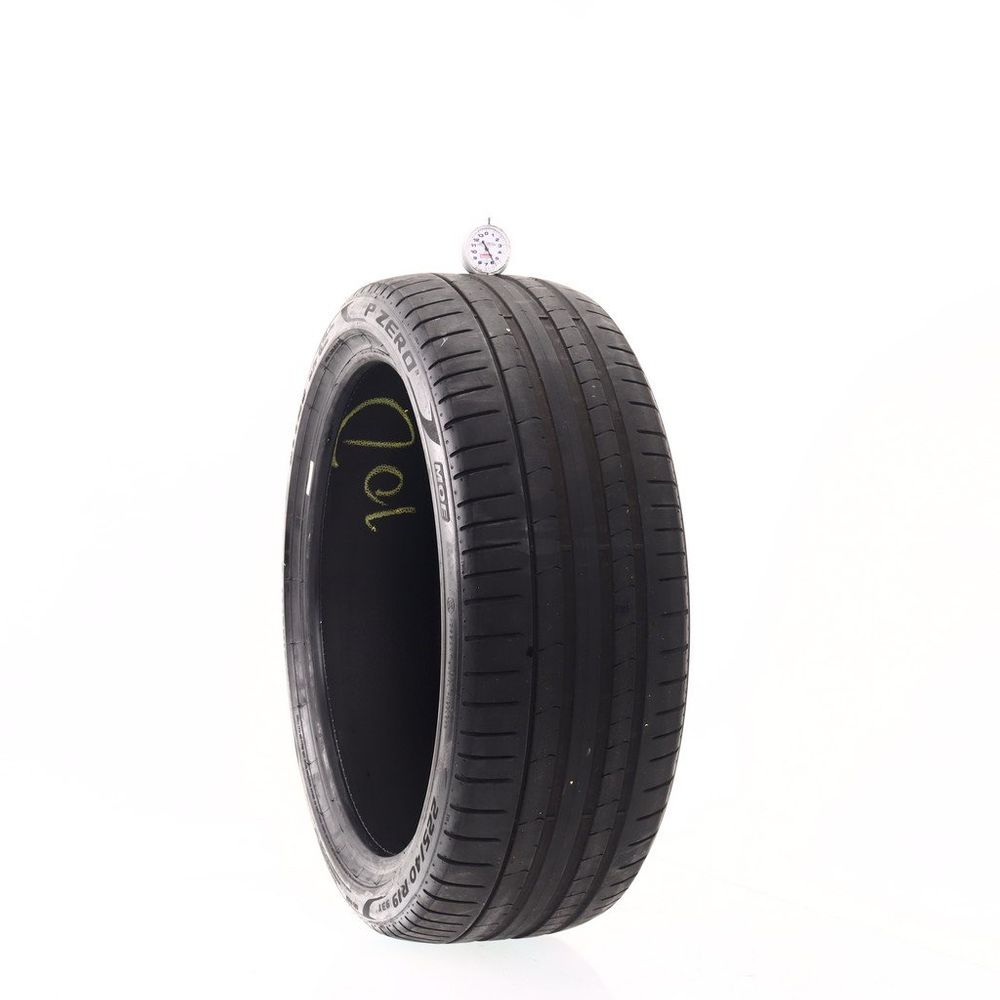 Set of (4) Used 225/40R19 Pirelli P Zero PZ4 MOE Run Flat 93Y - 5.5-6.5/32 - Image 1