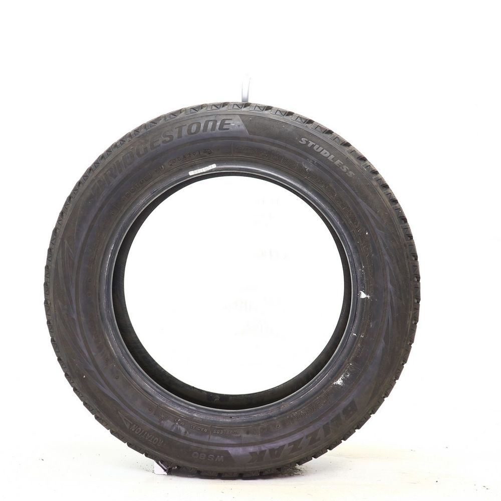 Set of (2) Used 175/65R15 Bridgestone Blizzak WS80 84H - 7.5-9/32 - Image 3