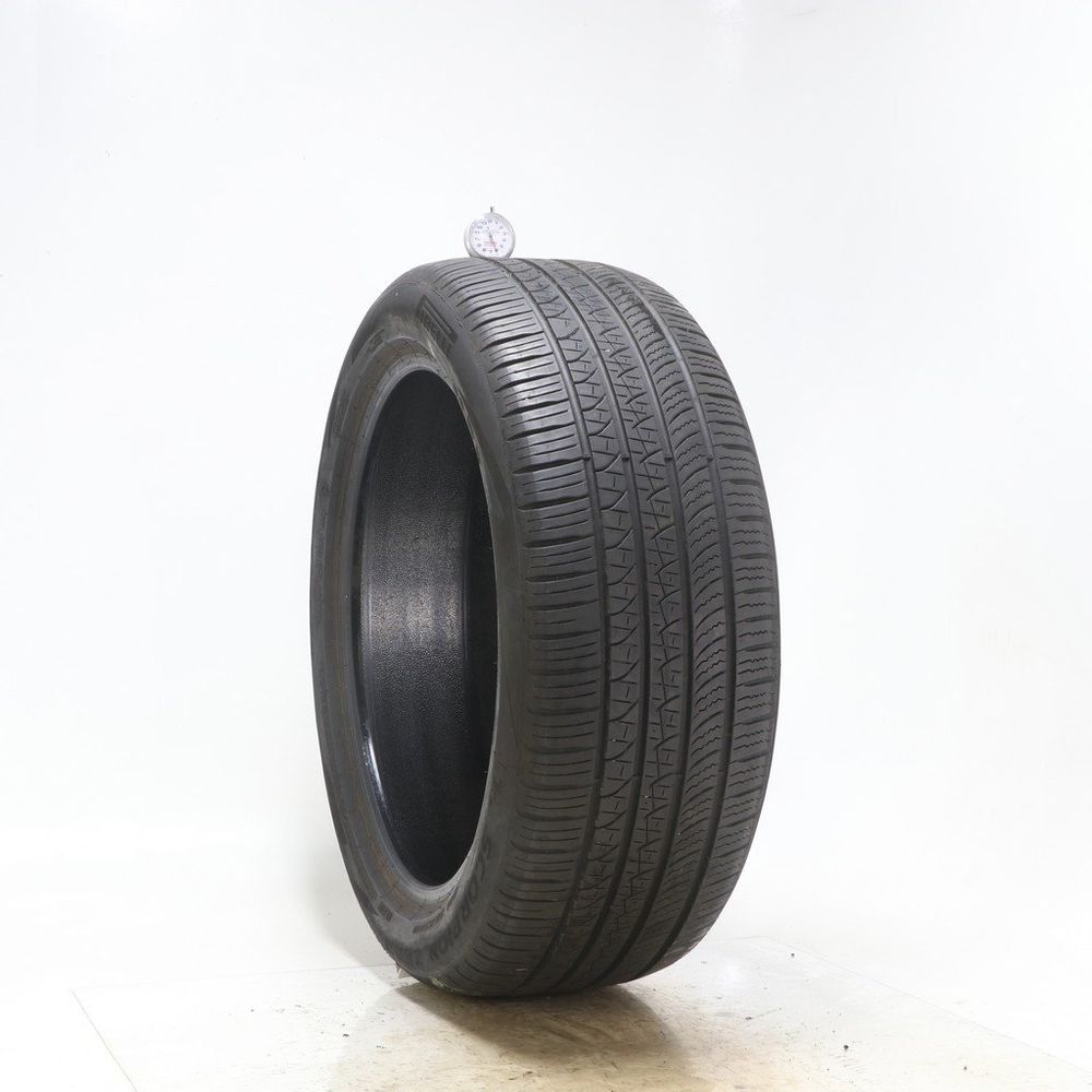 Set of (2) Used 255/45R20 Pirelli Scorpion Zero Elect + 105T - 6-7/32 - Image 1