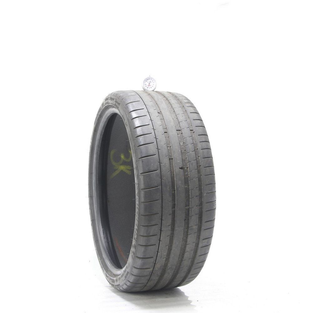 Set of (2) Used 245/35ZR21 Michelin Pilot Super Sport TO Acoustic 96Y - 7.5/32 - Image 1