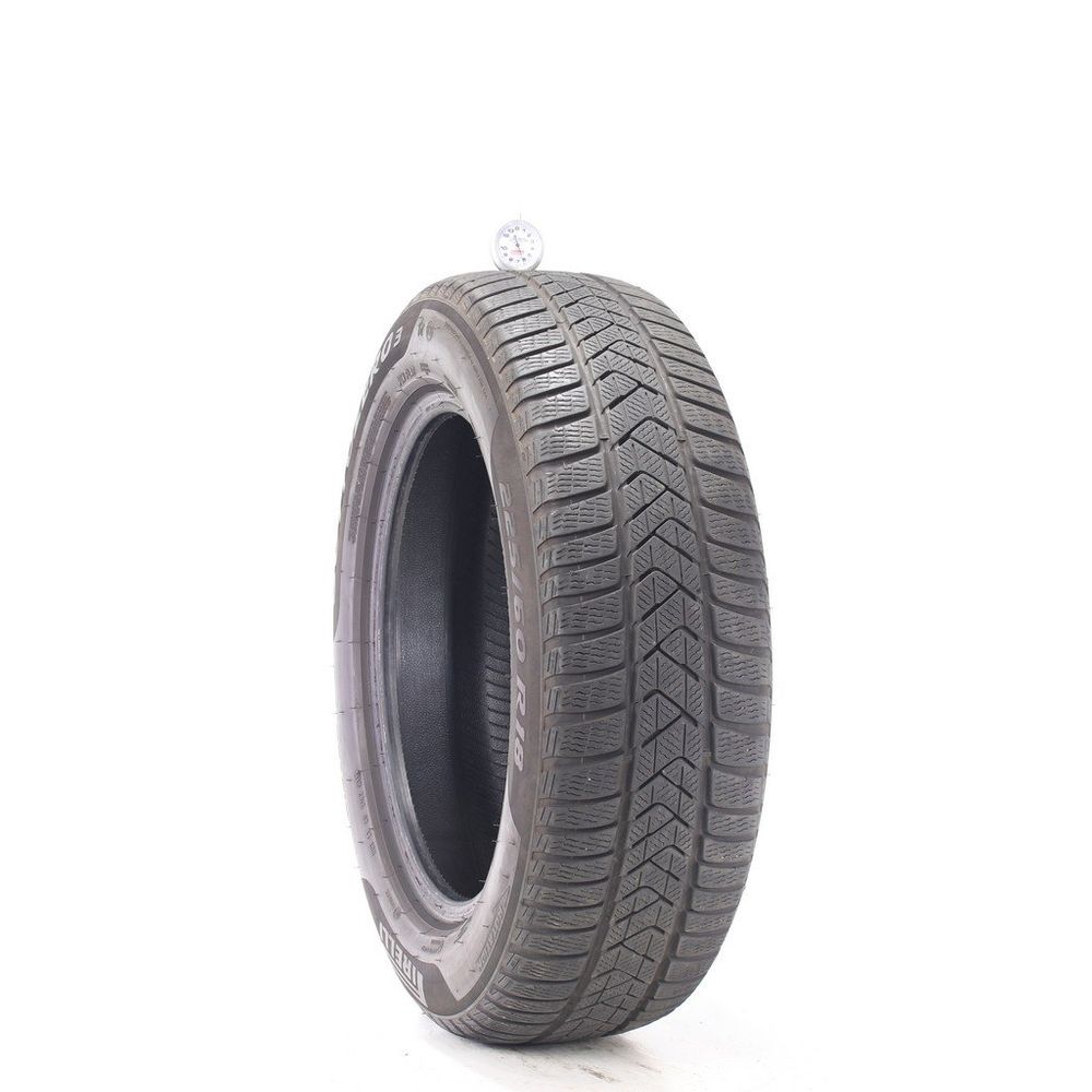 Used 225/60R18 Pirelli Winter Sottozero 3 Run Flat 104H - 6/32 - Image 1