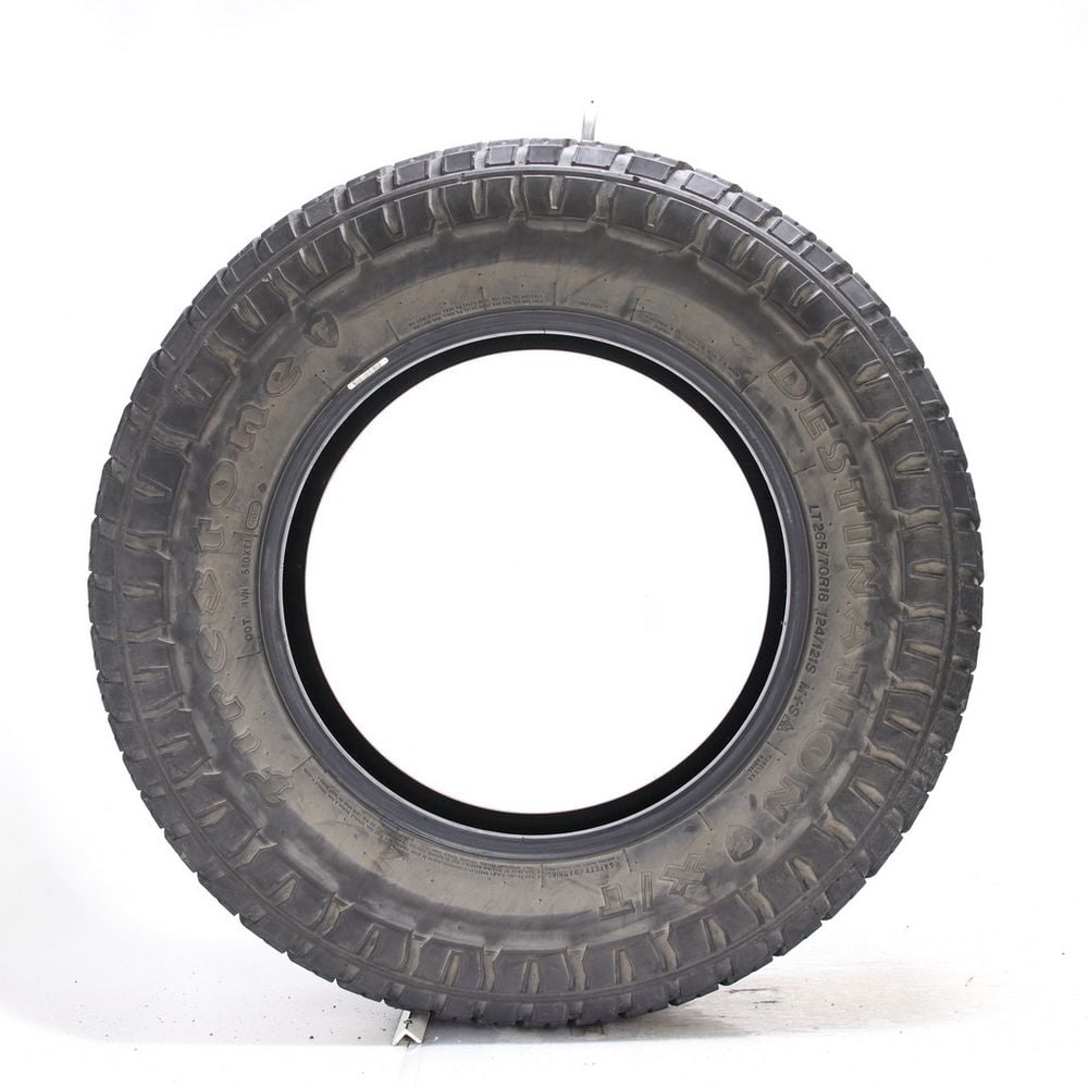 Set of (2) Used LT 265/70R18 Firestone Destination X/T 124/121S E - 7.5-9/32 - Image 6