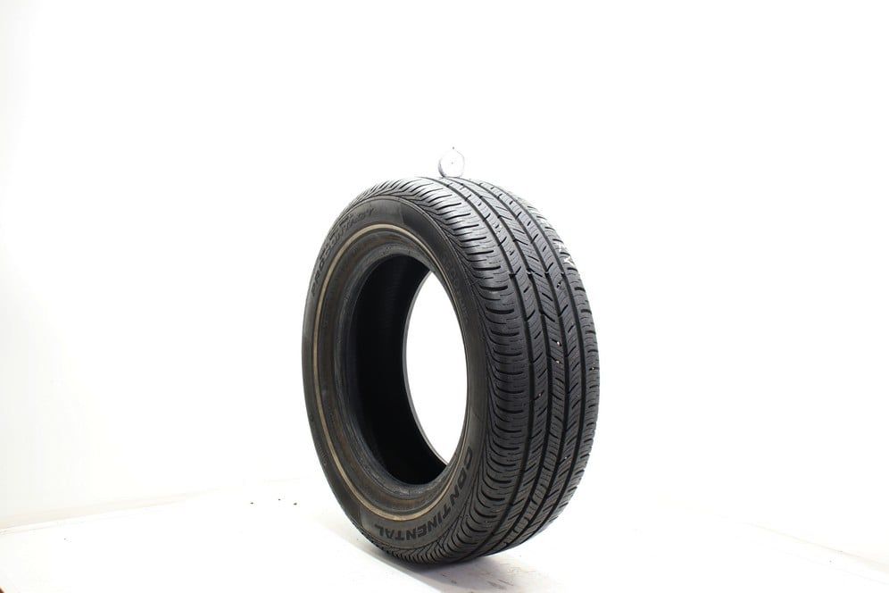 Set of (2) Used 225/60R16 Continental ProContact 98T - 9-9.5/32 - Image 1