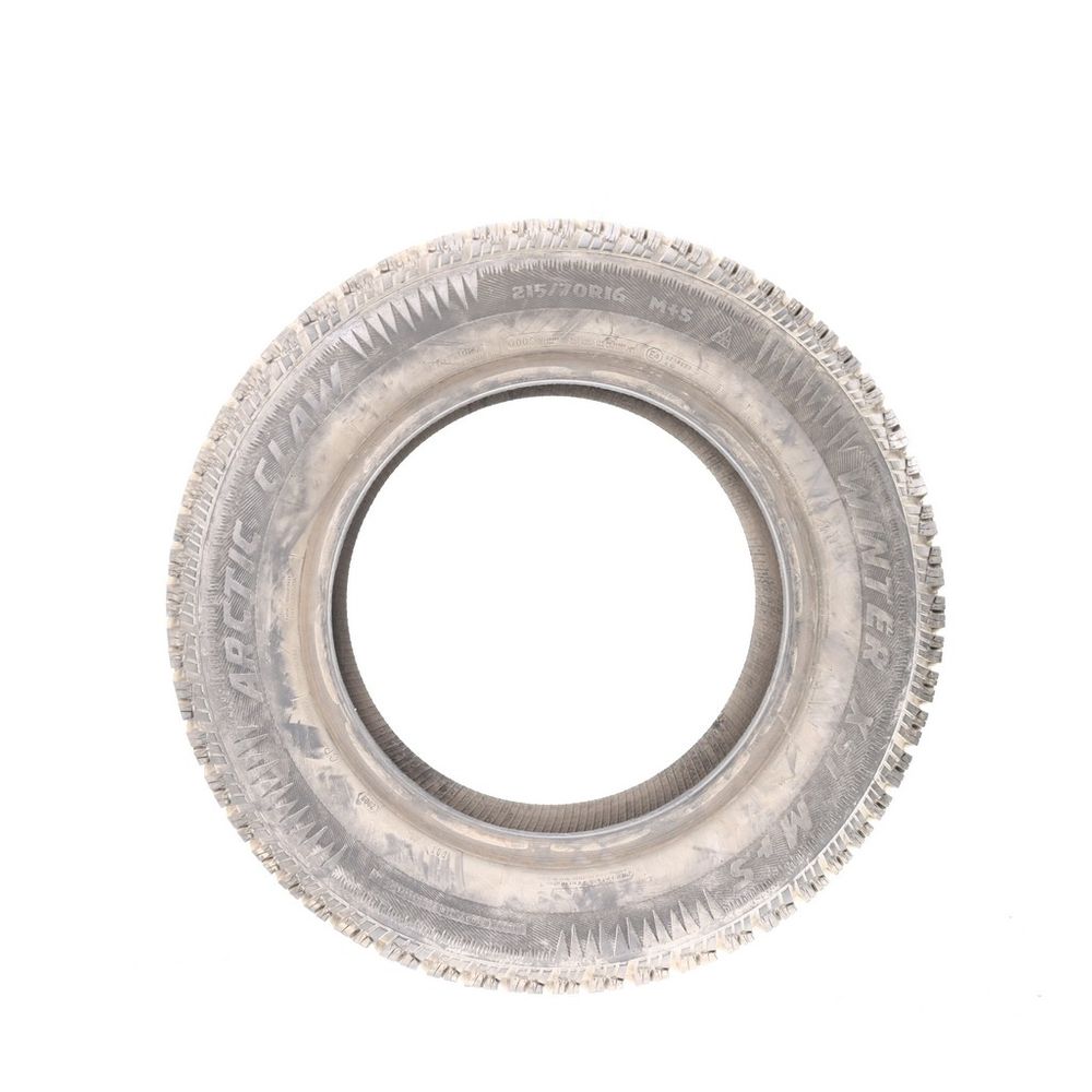 Set of (2) Used 215/70R16 Arctic Claw Winter XSI Studded 100S - 8-8.5/32 - Image 3