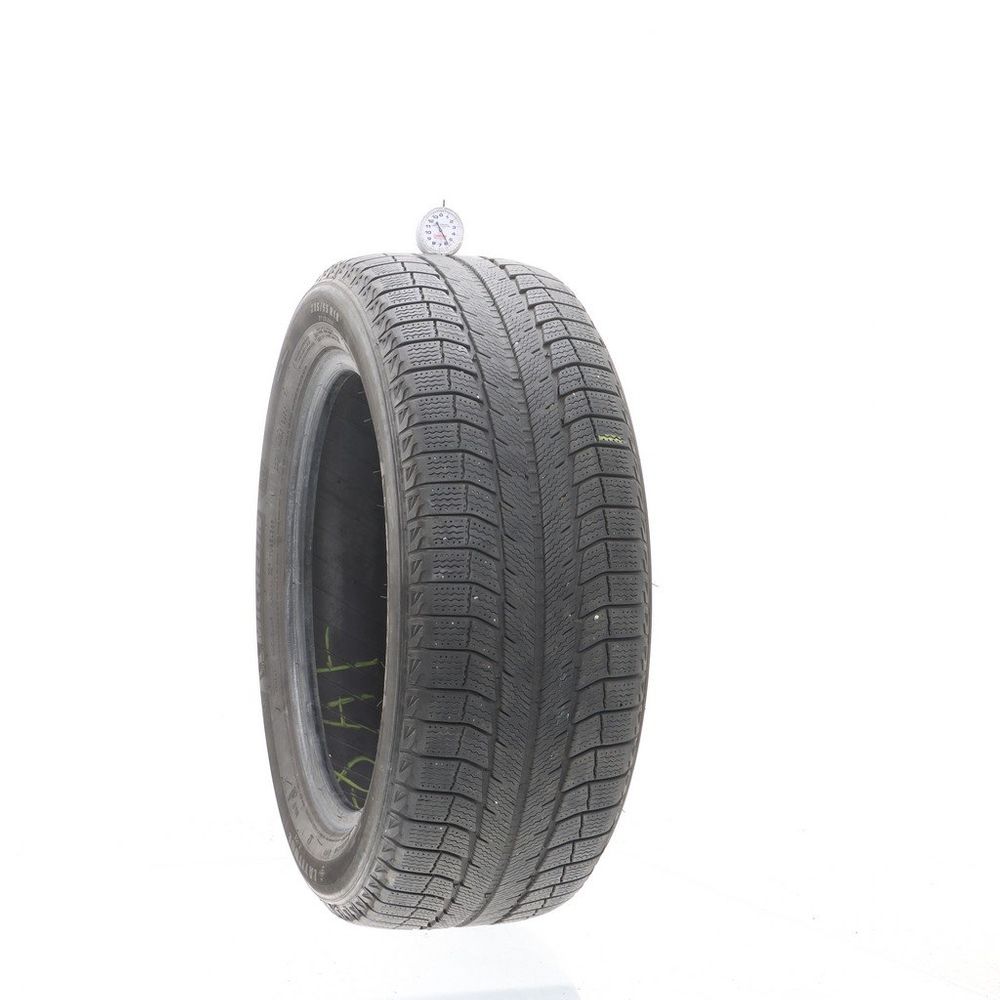 Set of (2) Used 235/55R18 Michelin Latitude X-Ice Xi2 100T - 5.5-6/32 - Image 1