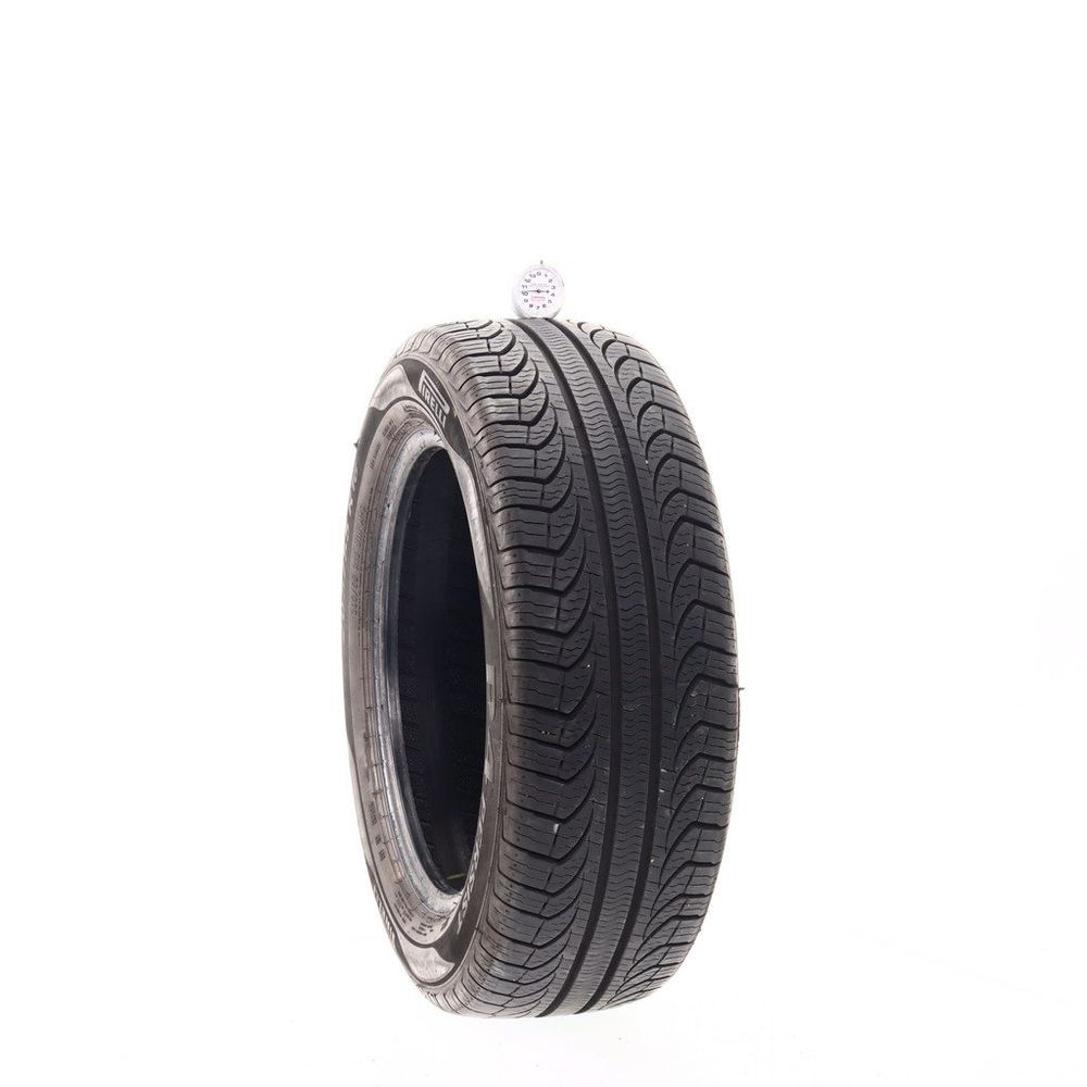 Set of (2) Used 205/55R16 Pirelli P4 Persist AS Plus 91H - 10-11/32 - Image 1