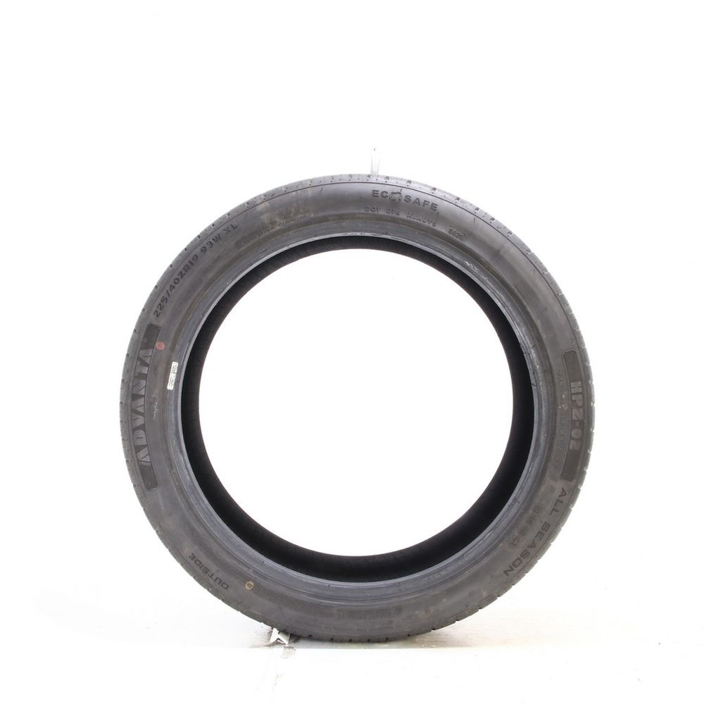 Set of (2) Used 225/40ZR19 Advanta HP Z-02 93W - 7-8.5/32 - Image 6