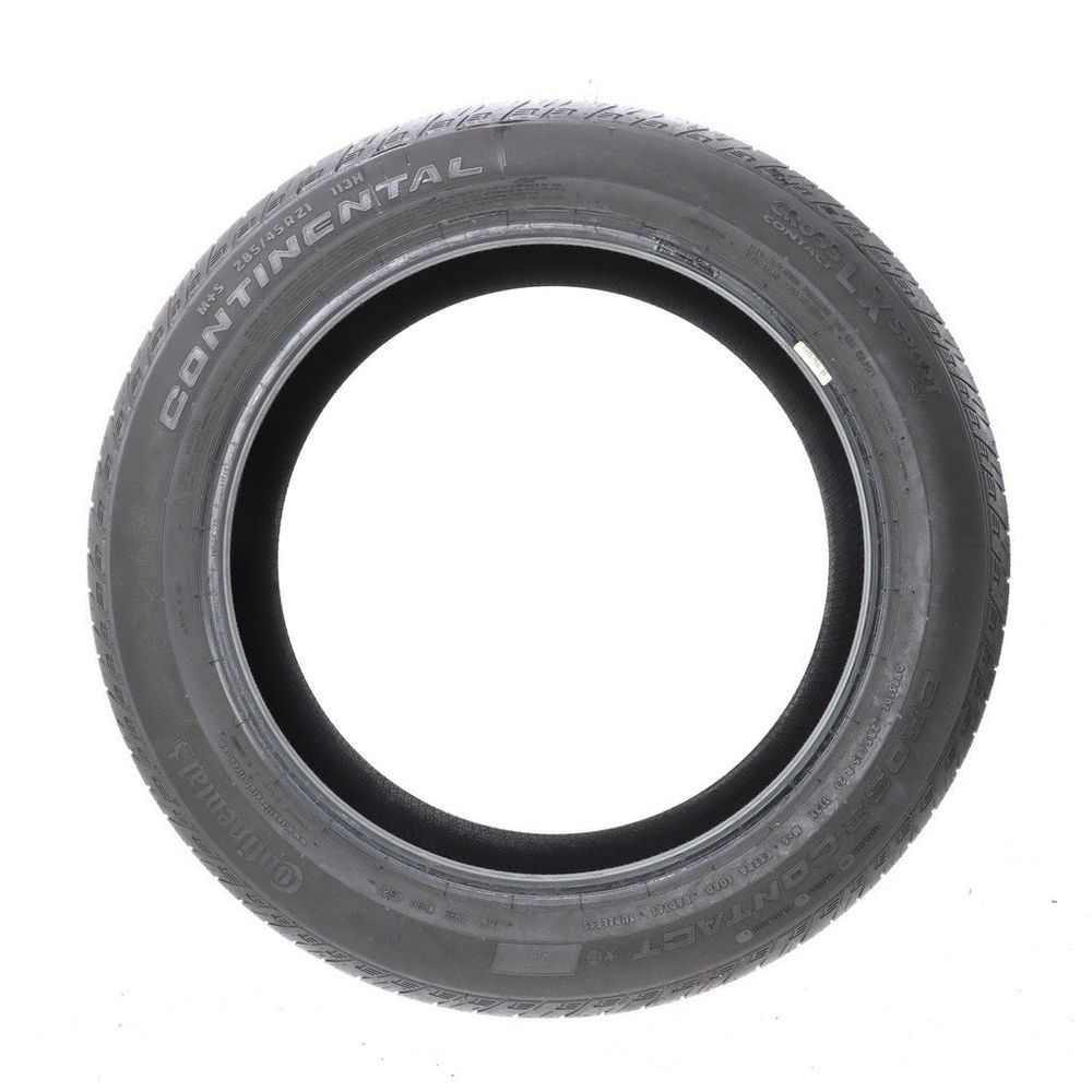 Set of (2) Used 285/45R21 Continental CrossContact LX Sport SSR 113H - 6-6.5/32 - Image 3