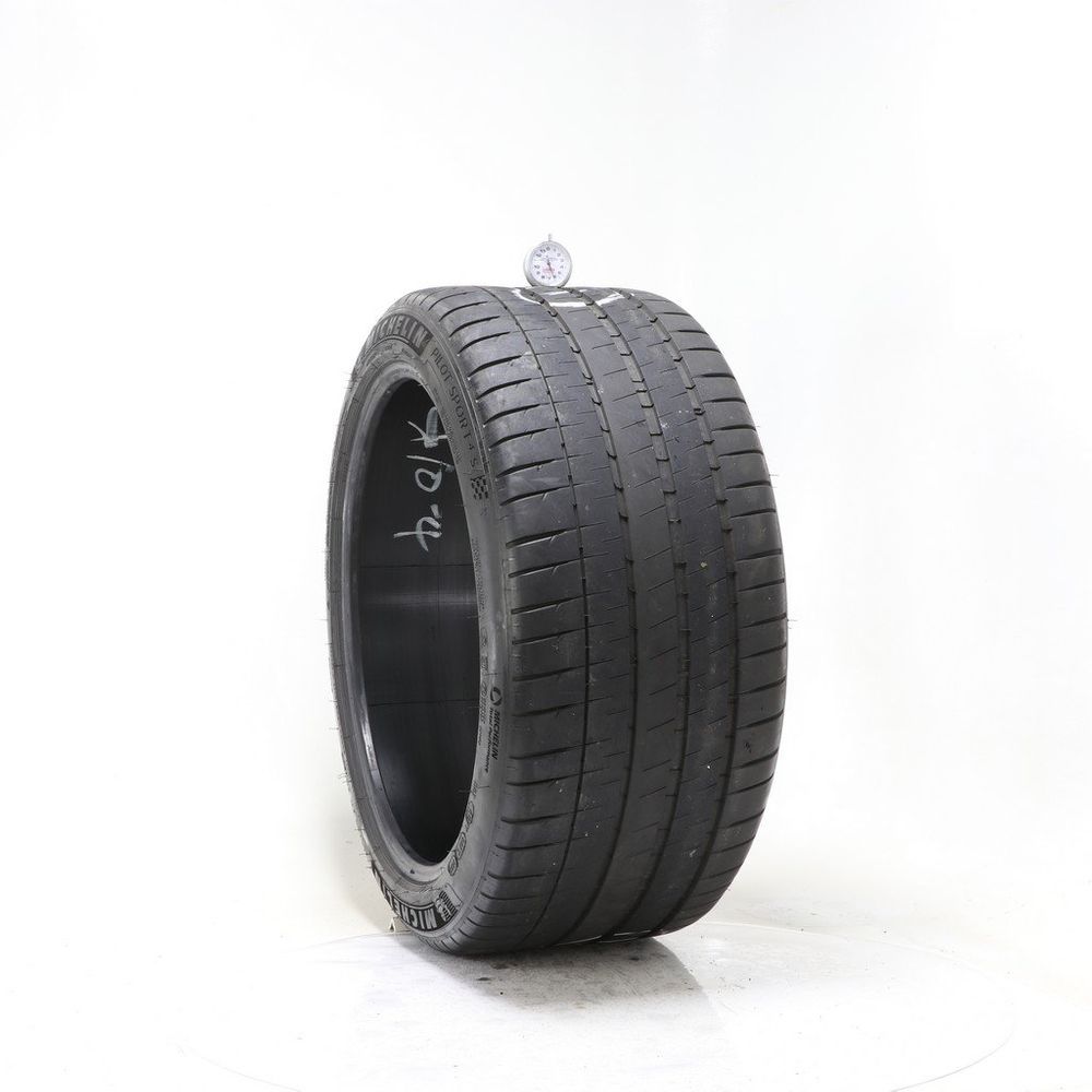 Set of (2) Used 285/35ZR20 Michelin Pilot Sport 4 S 104Y - 6-7/32 - Image 1