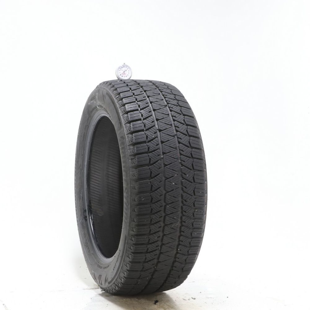 Set of (2) Used 215/55R17 Bridgestone Blizzak WS90 Studless 94H - 7.5-9/32 - Image 4