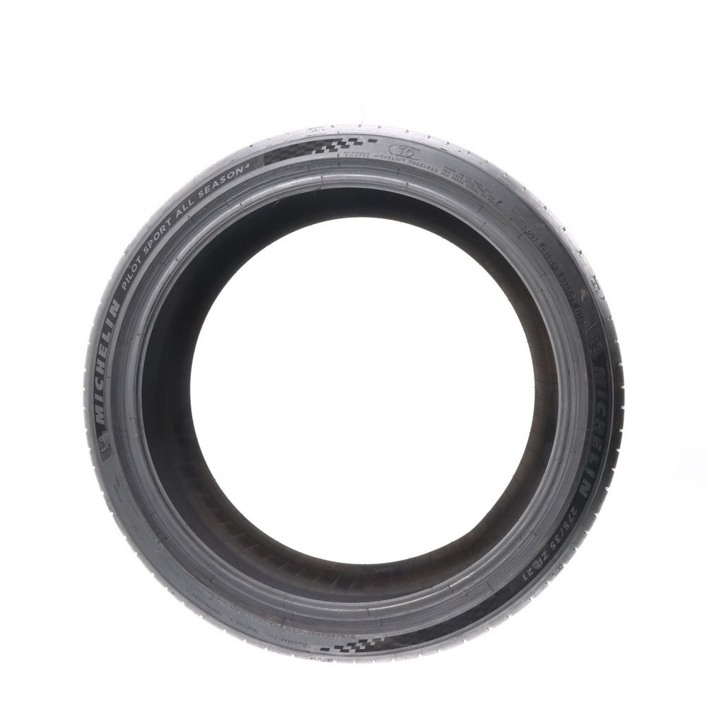 Set of (2) Used 275/35ZR21 Michelin Pilot Sport All Season 4 TO Acoustic 103W - 6.5-7/32 - Image 3