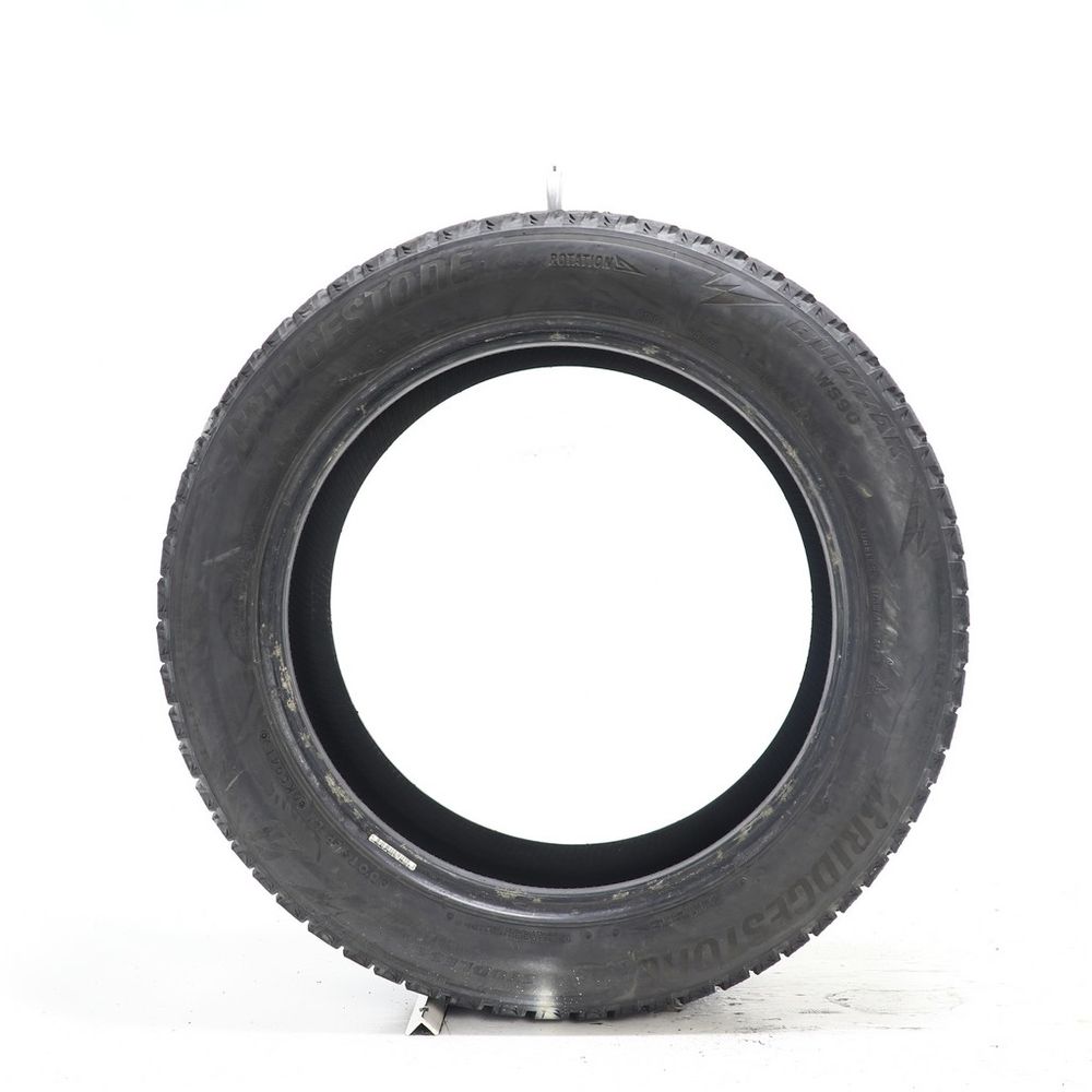 Set of (2) Used 215/55R17 Bridgestone Blizzak WS90 Studless 94H - 7-8/32 - Image 3