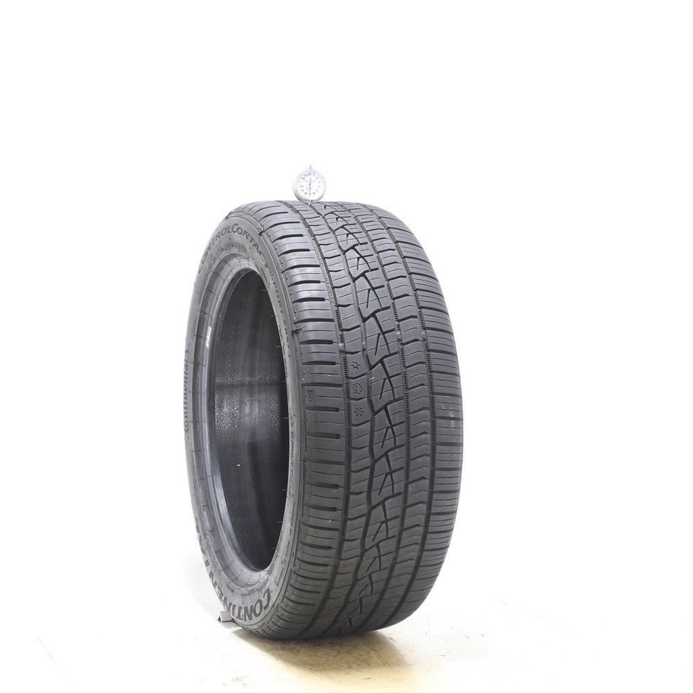 Set of (2) Used 245/45ZR18 Continental ControlContact Sport SRS Plus 100Y - 7-8/32 - Image 1