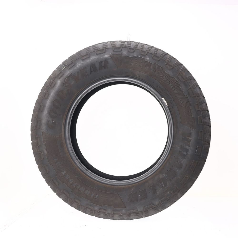 Set of (2) Used 255/70R17 Goodyear Wrangler Territory AT 112T - 7.5-8.5/32 - Image 3