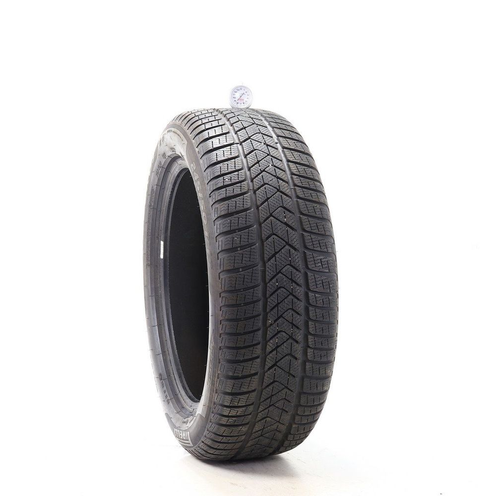 Set of (2) Used 245/50R19 Pirelli Winter Sottozero 3 Run Flat 105V - 8.5-9/32 - Image 1