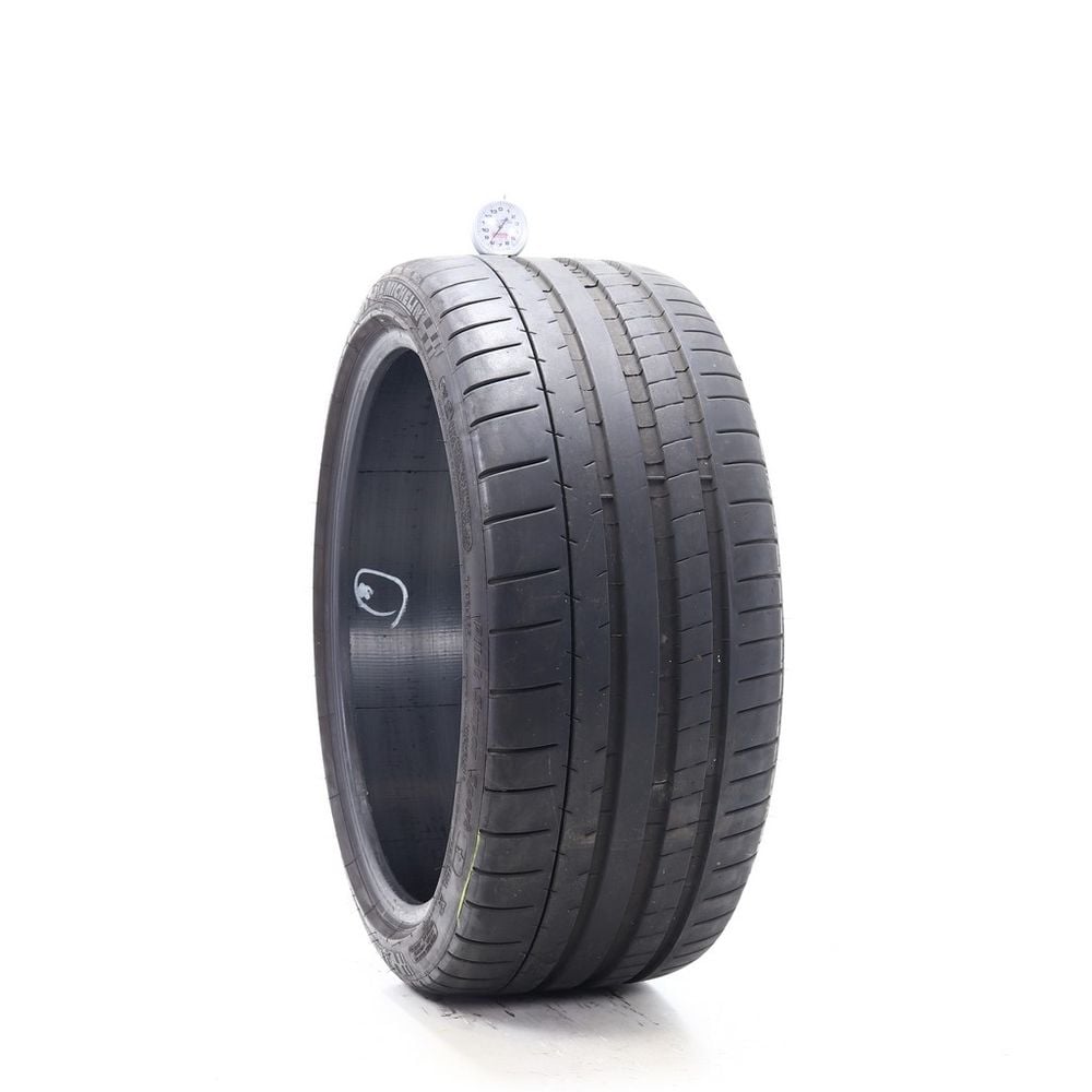 Set of (2) Used 245/35ZR19 Michelin Pilot Super Sport 93Y - 8-9/32 - Image 1