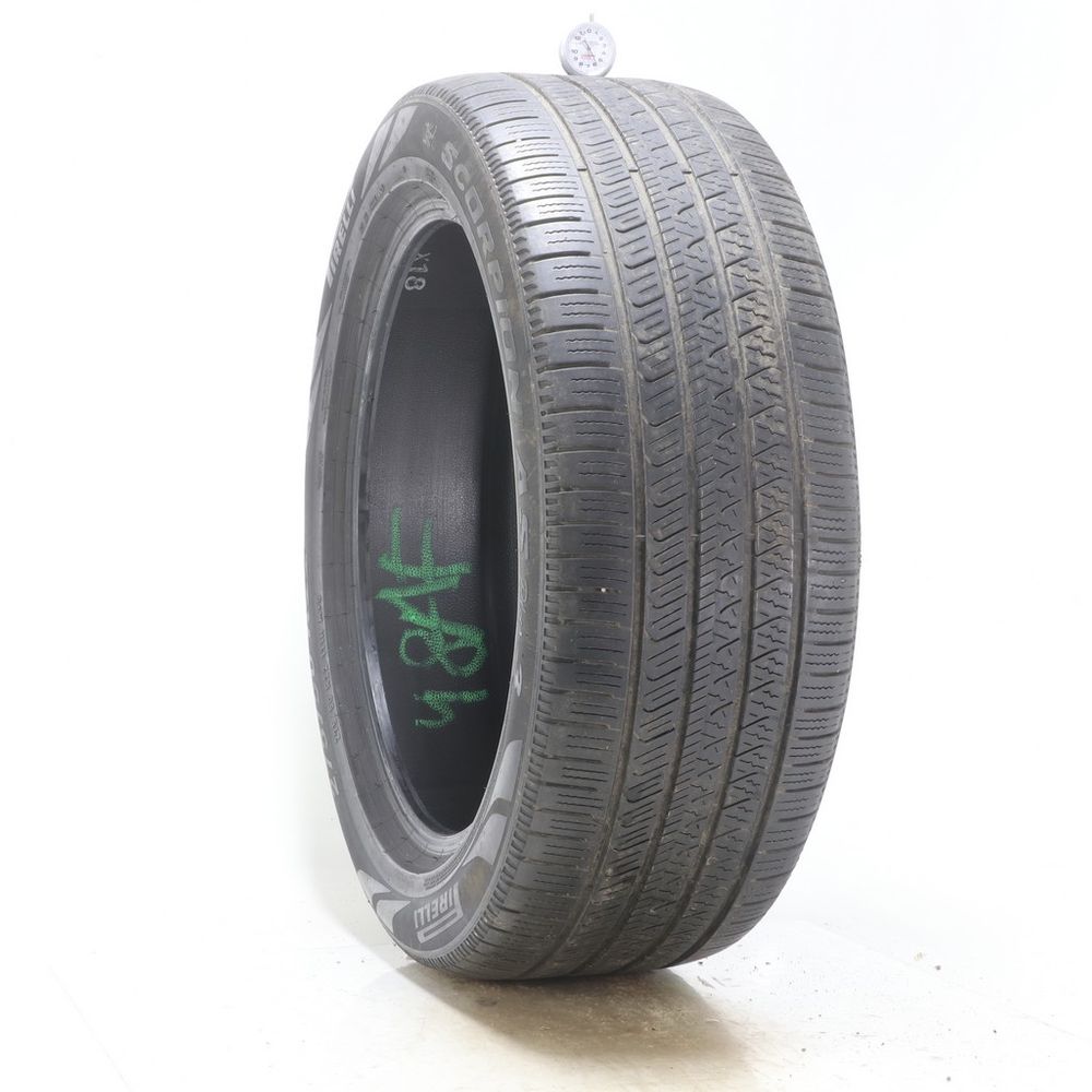 Set of (2) Used 275/50R22 Pirelli Scorpion AS Plus 3 111H - 5.5-6/32 - Image 1