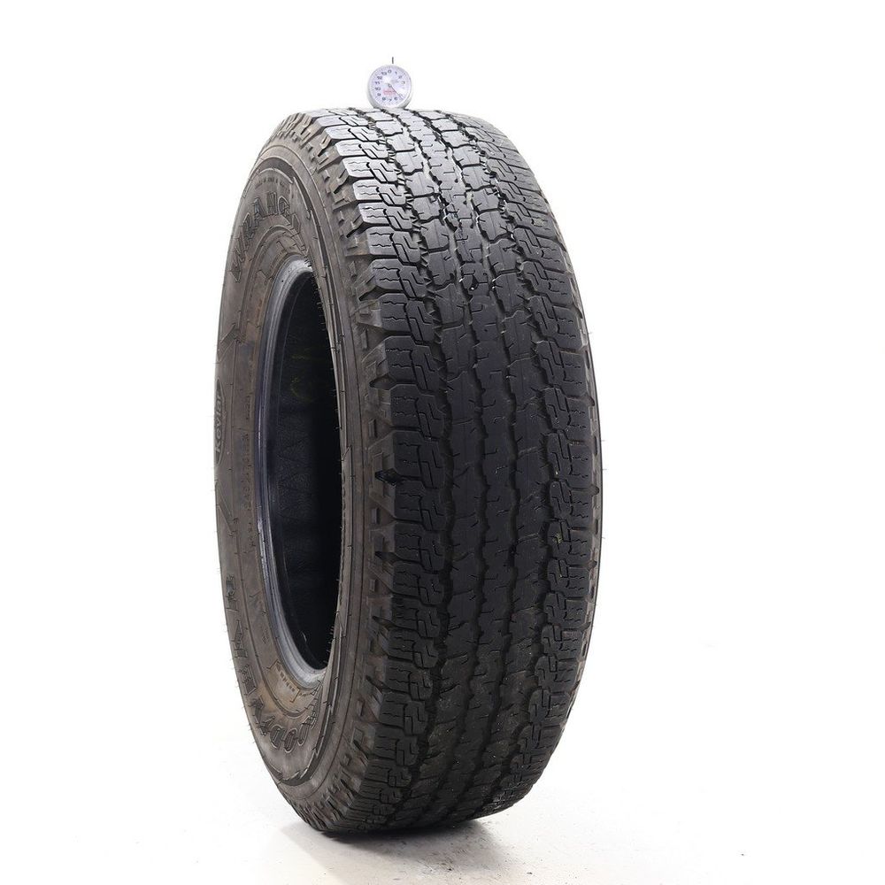 Set of (2) Used 245/75R17 Goodyear Wrangler All-Terrain Adventure Kevlar 112T - 5.5-6/32 - Image 1